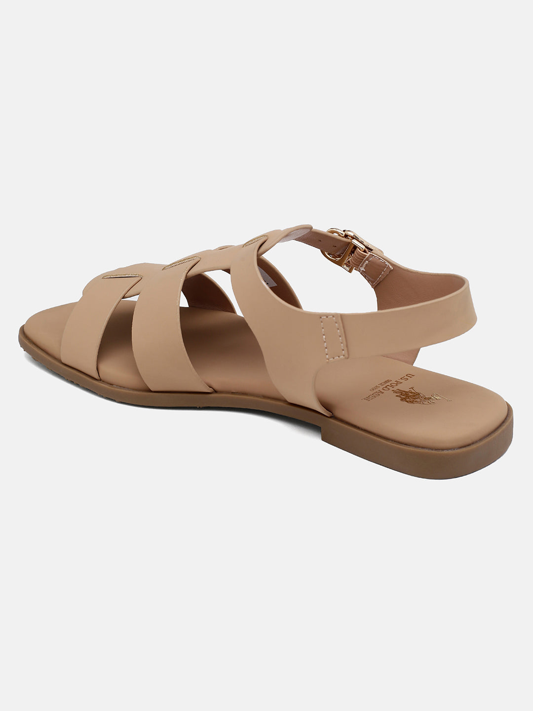 Edrien Buckle Sandals Tan - U.S. Polo Assn. India | Large