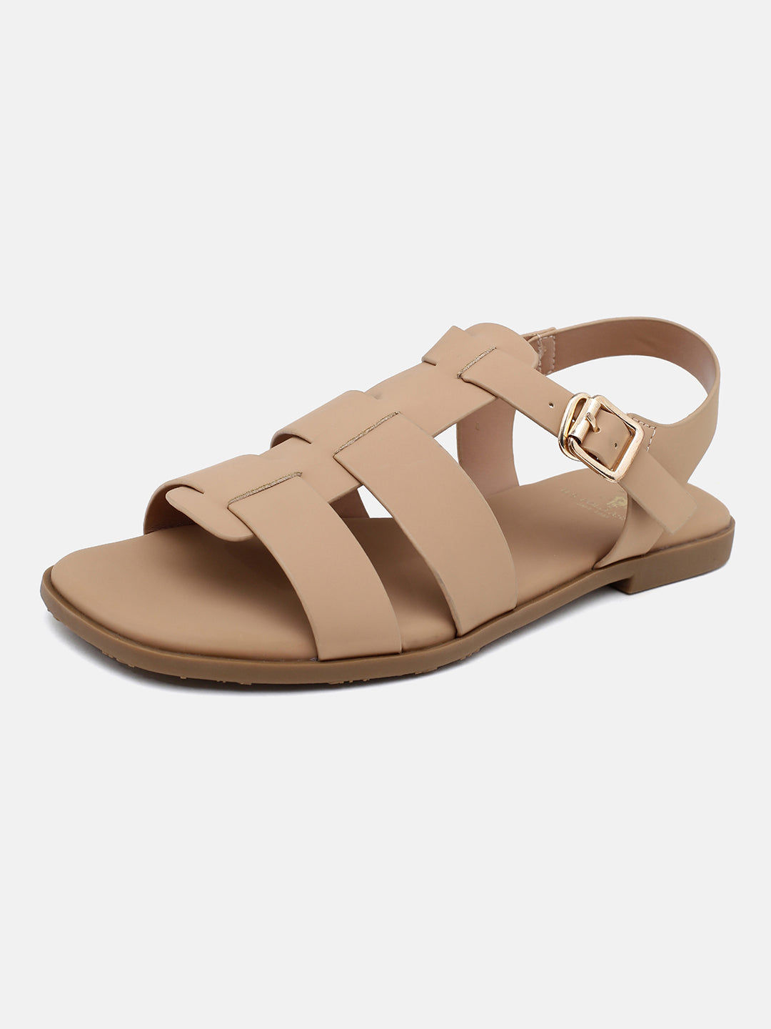 Edrien Buckle Sandals Tan - U.S. Polo Assn. India | Large