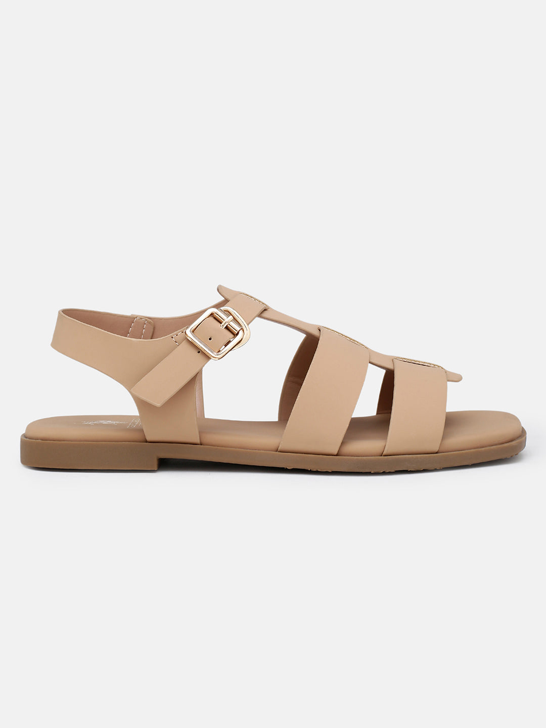 Edrien Buckle Sandals Tan - U.S. Polo Assn. India | Large