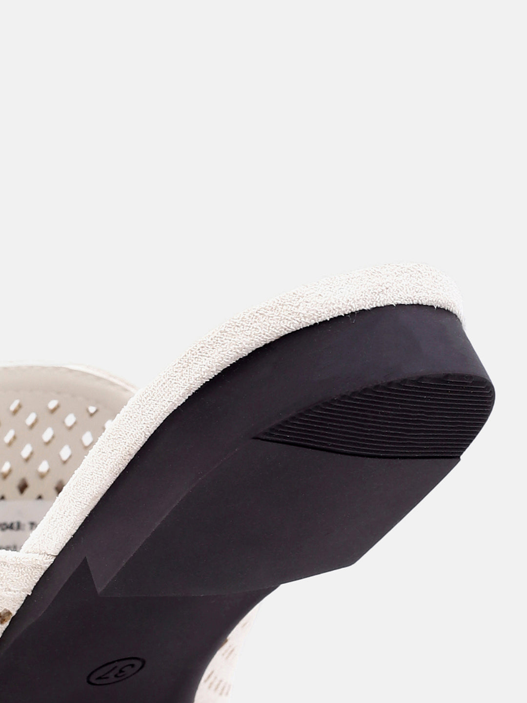 Rivane Mule With Mesh Textured Outsole Off White - U.S. Polo Assn. India | Large