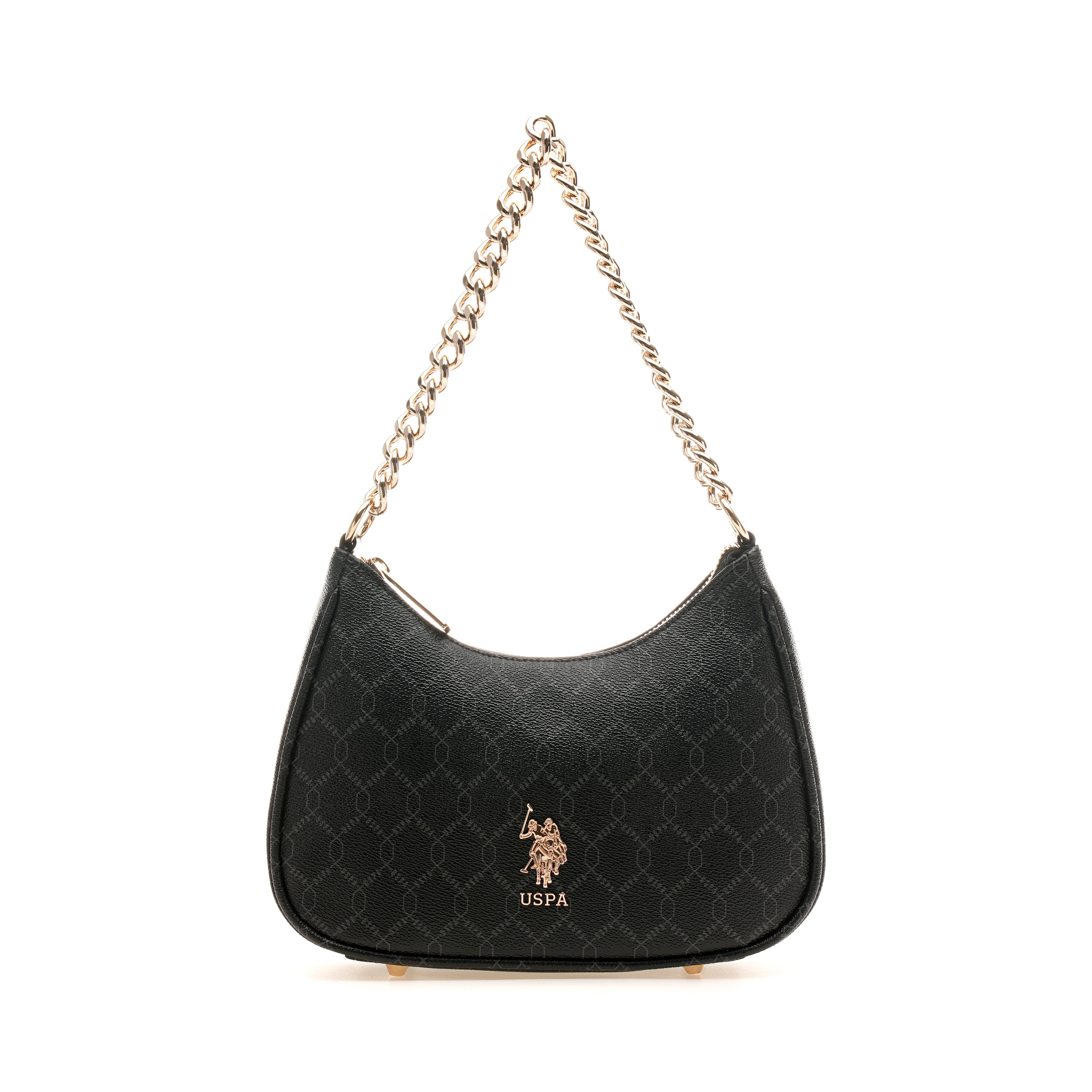 Kali 2.0 Monogram Crossbody Bag Black - U.S. Polo Assn. India | Large