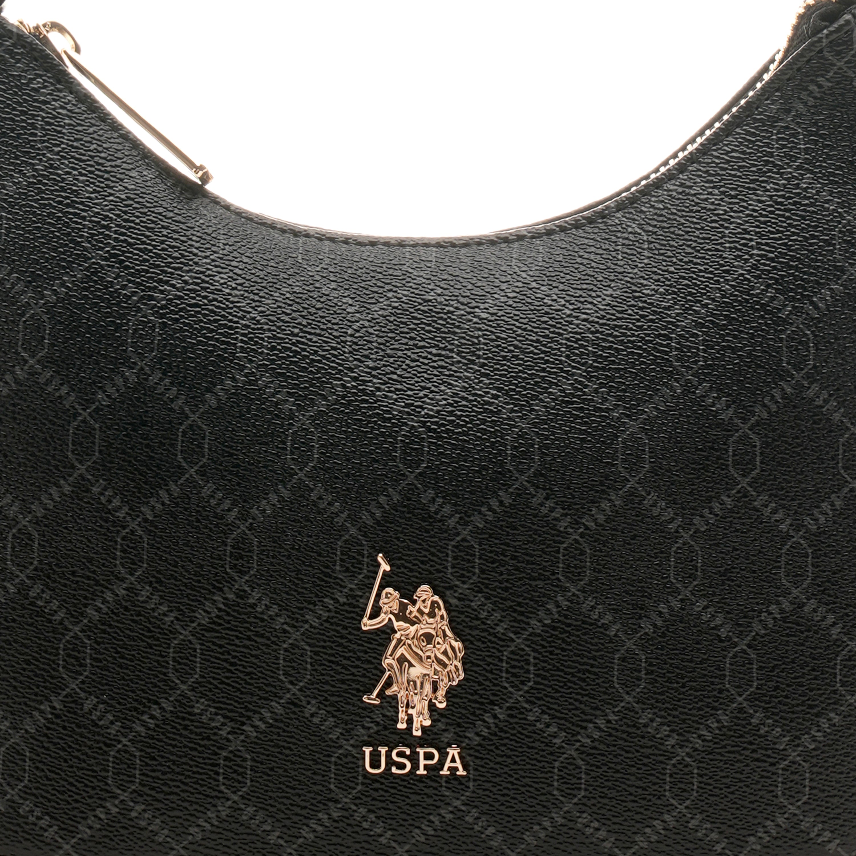 Kali 2.0 Monogram Crossbody Bag Black - U.S. Polo Assn. India | Large