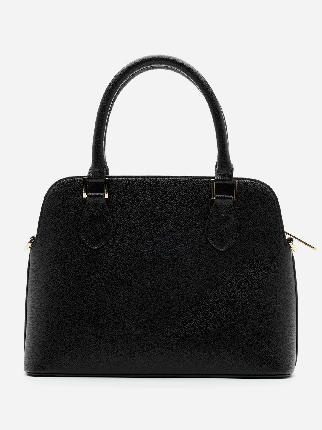 Beth 2.0 Monogram Dome Handbag Black - U.S. Polo Assn. India | Large