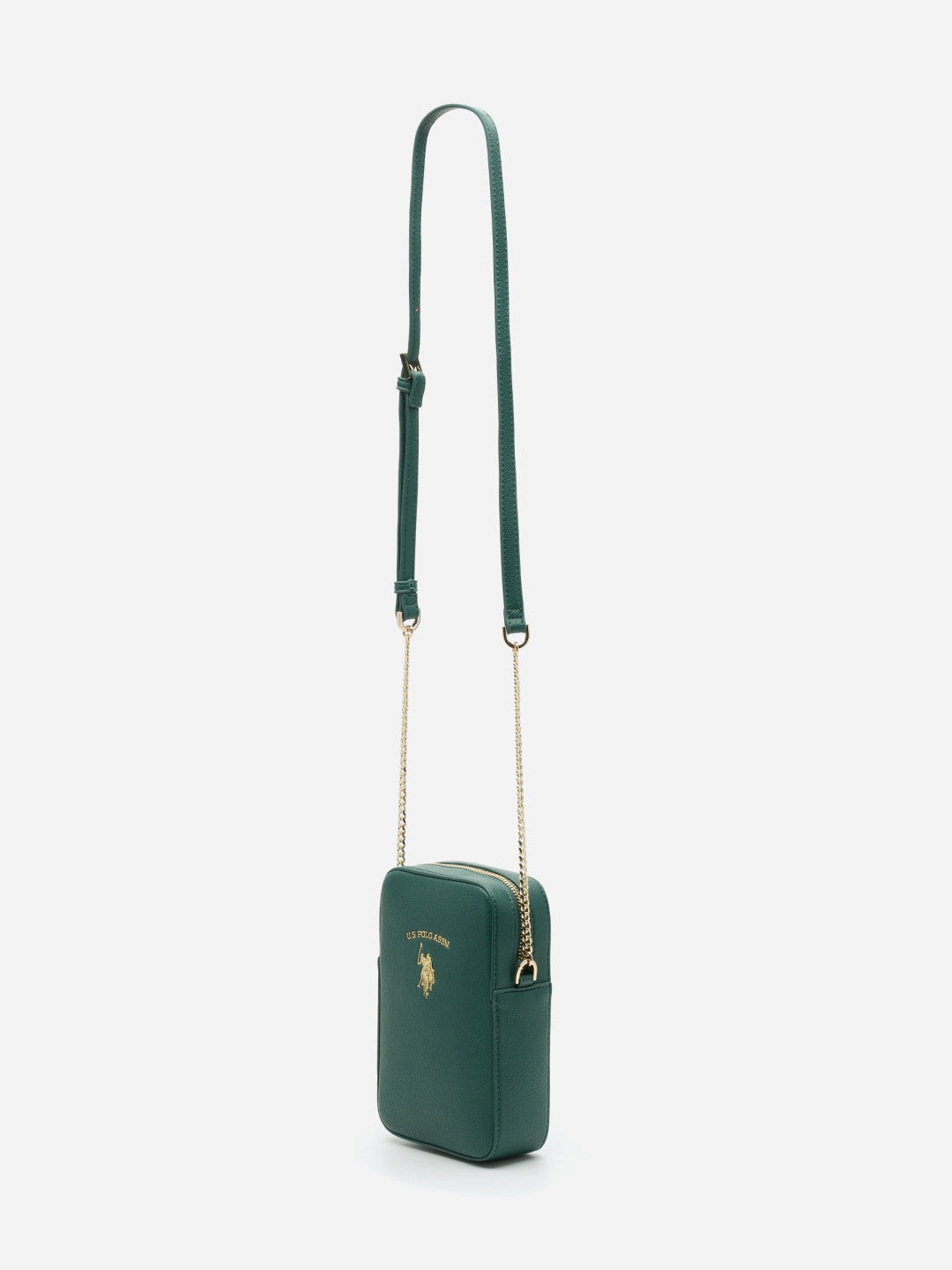 Adjustable Strap Hannah 2.0 Crossbody Bag Green - U.S. Polo Assn. India | Large