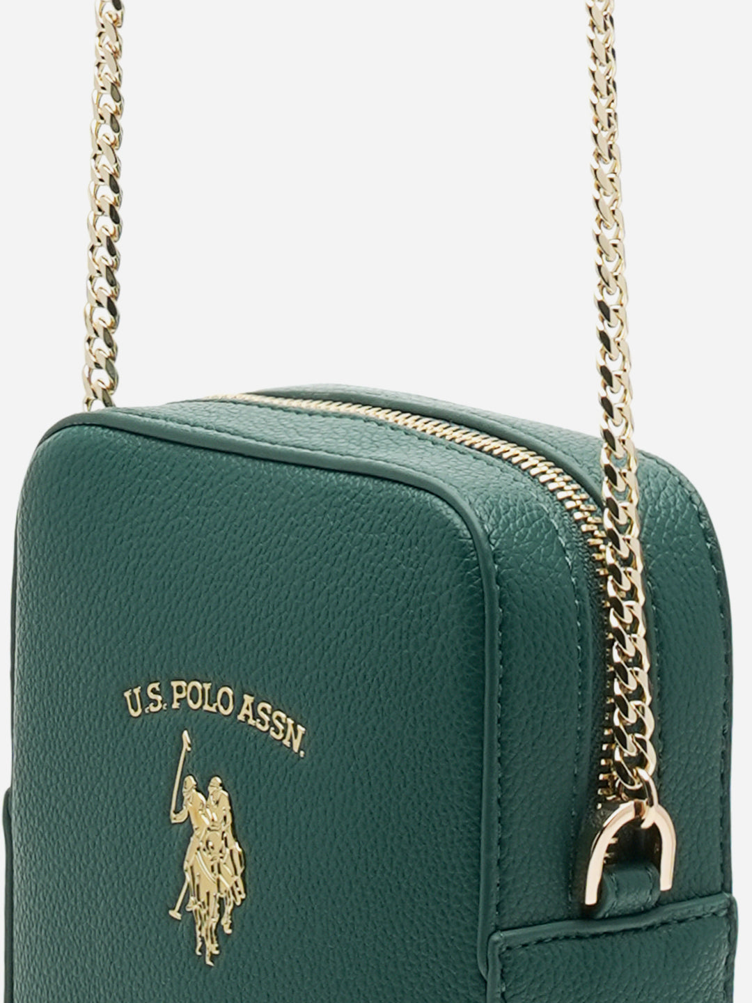 Adjustable Strap Hannah 2.0 Crossbody Bag Green - U.S. Polo Assn. India | Large