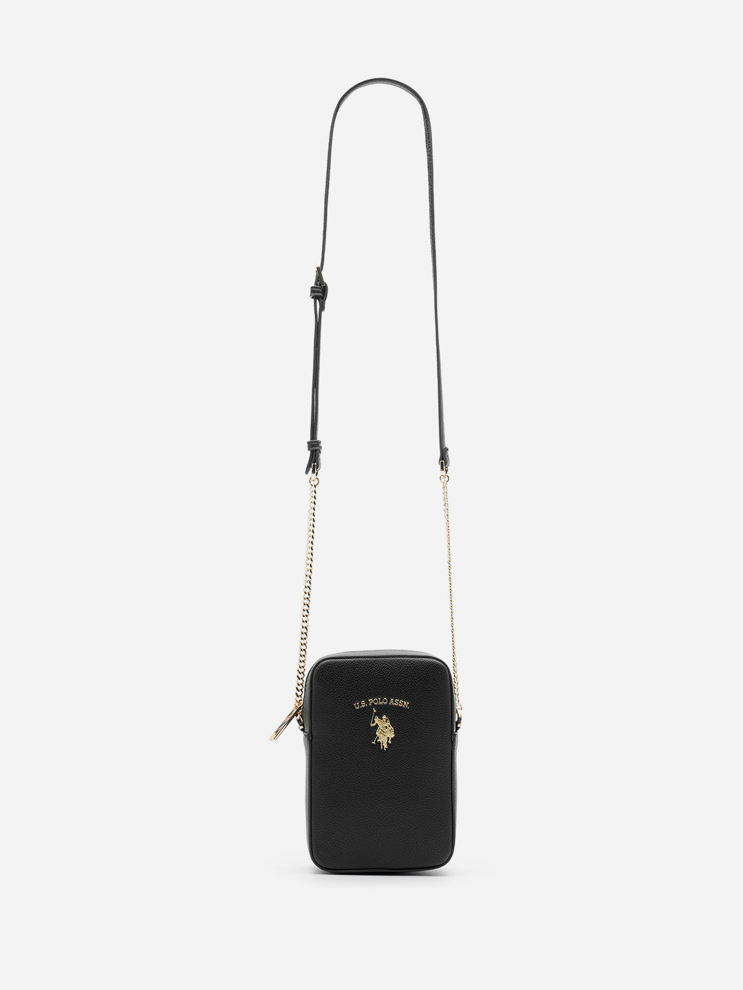 Adjustable Strap Hannah 2.0 Crossbody Bag Black - U.S. Polo Assn. India | Large