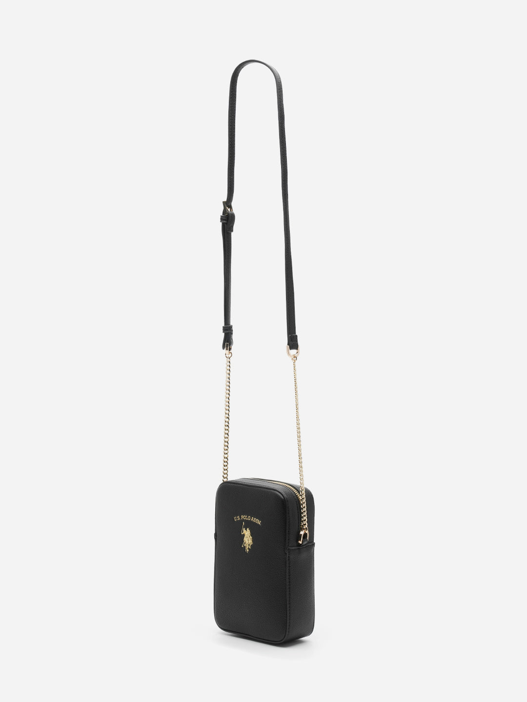 Adjustable Strap Hannah 2.0 Crossbody Bag Black - U.S. Polo Assn. India | Large