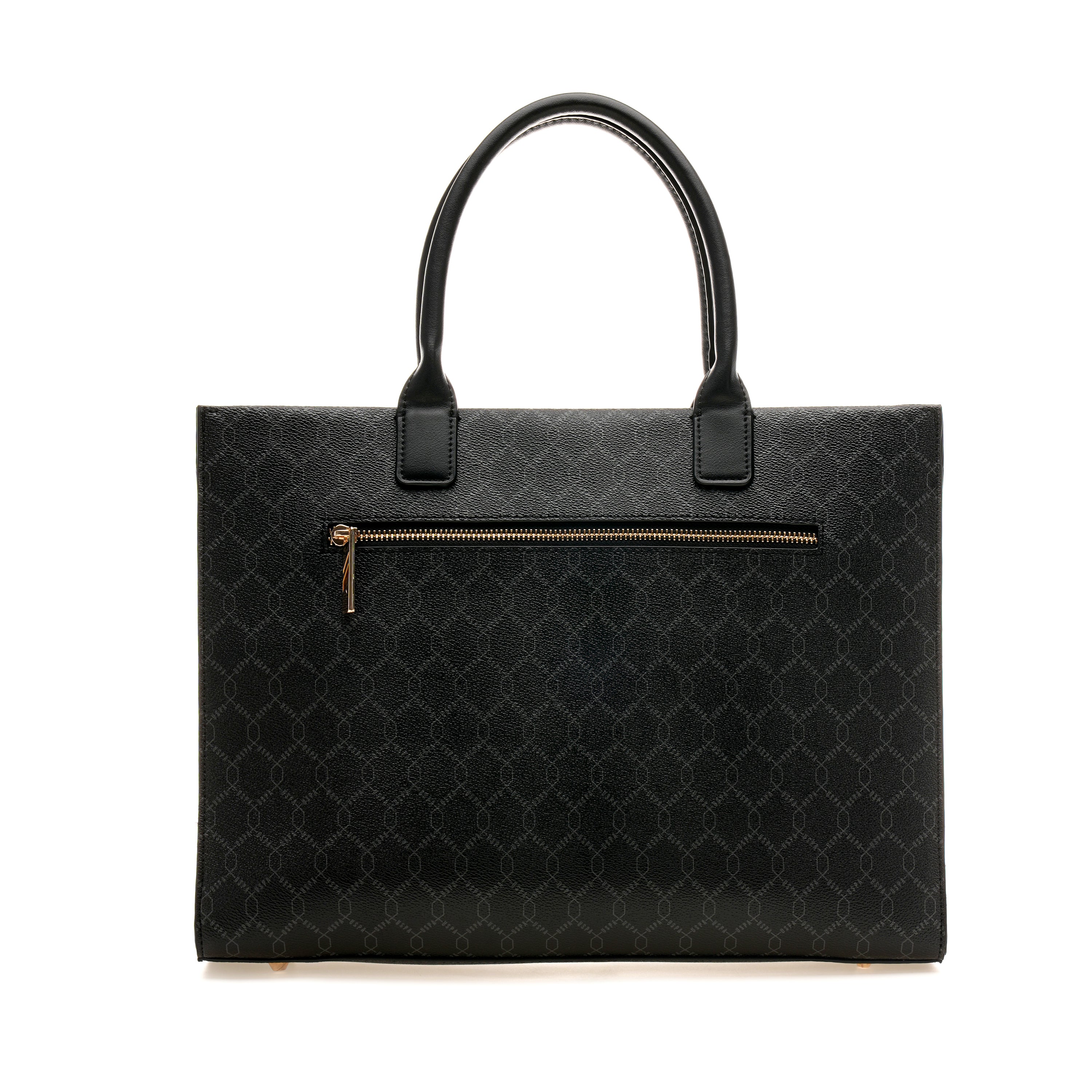 Madison 2.0 Monogram Tote Bag Black - U.S. Polo Assn. India | Large