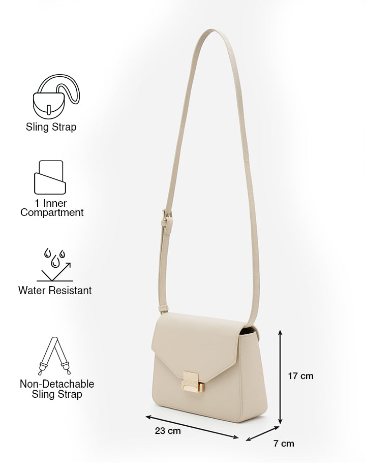 Guera Cross Body Bag Nude - U.S. POLO ASSN. | Large