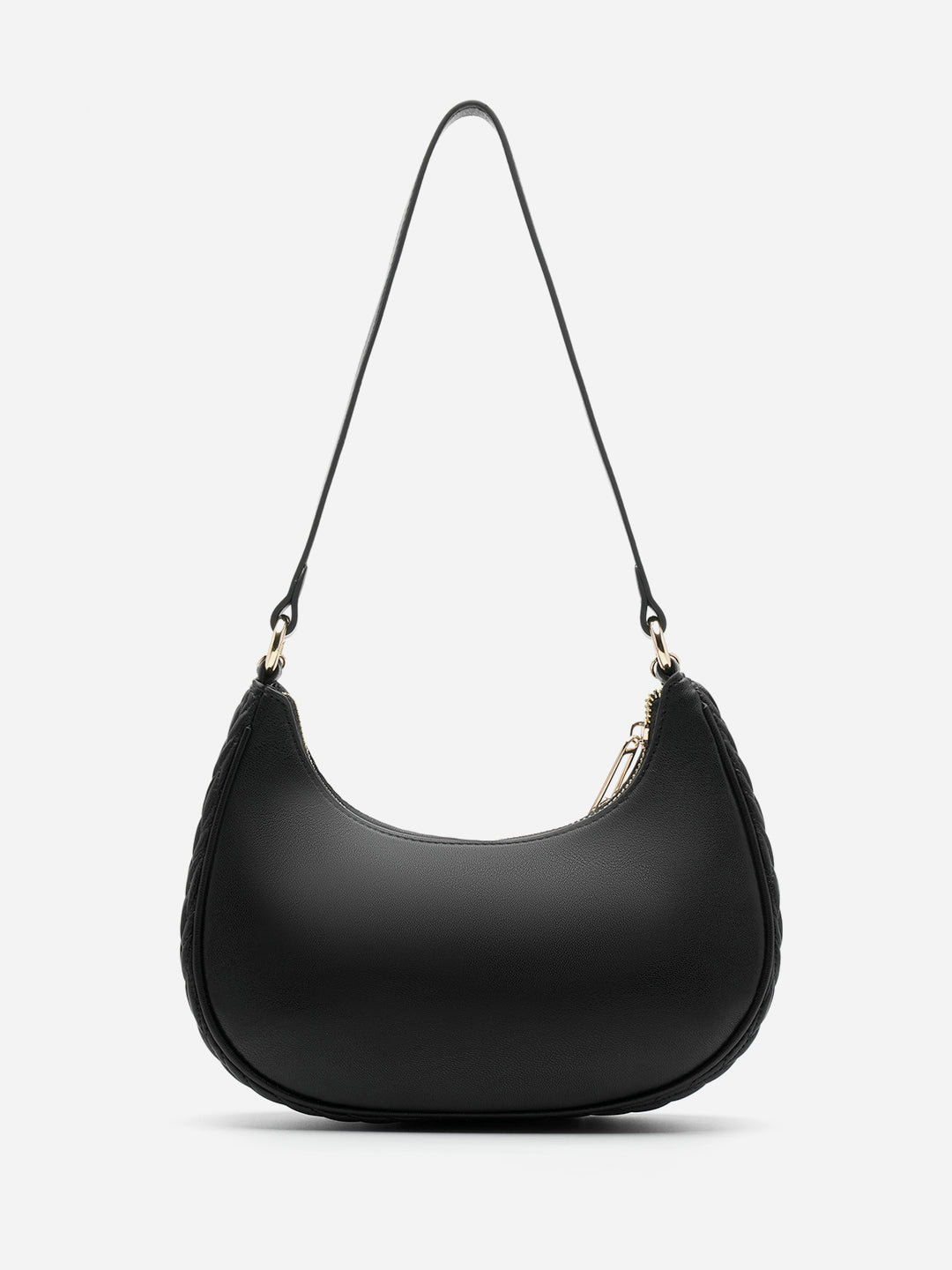 Vera 2.0 Textured Shoulder Bag Black - U.S. Polo Assn. India | Large