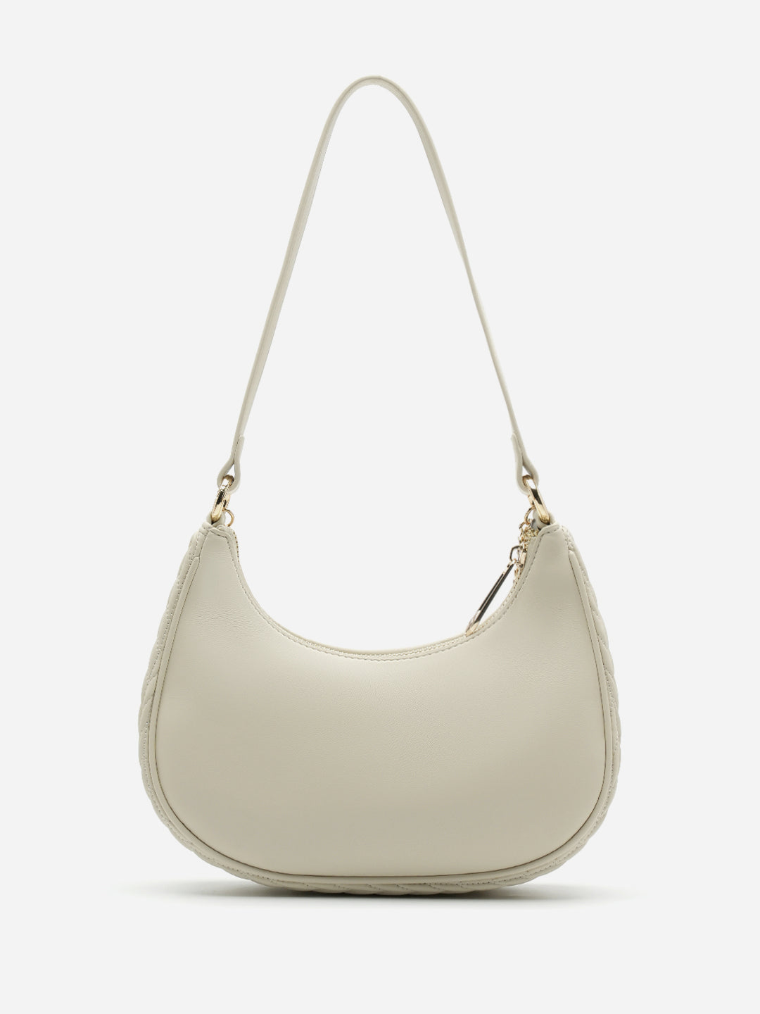 Vera 2.0 Textured Shoulder Bag Off White - U.S. Polo Assn. India | Large