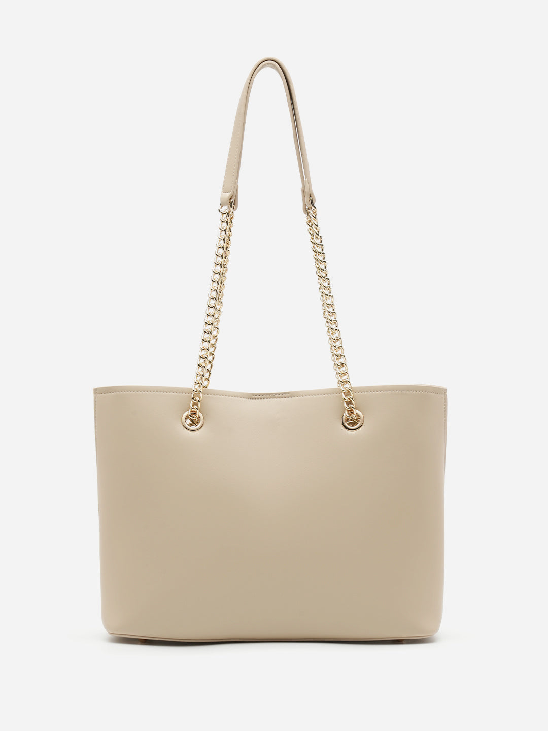 Gabby 2.0 Solid Tote Bag Nude - U.S. Polo Assn. India | Large