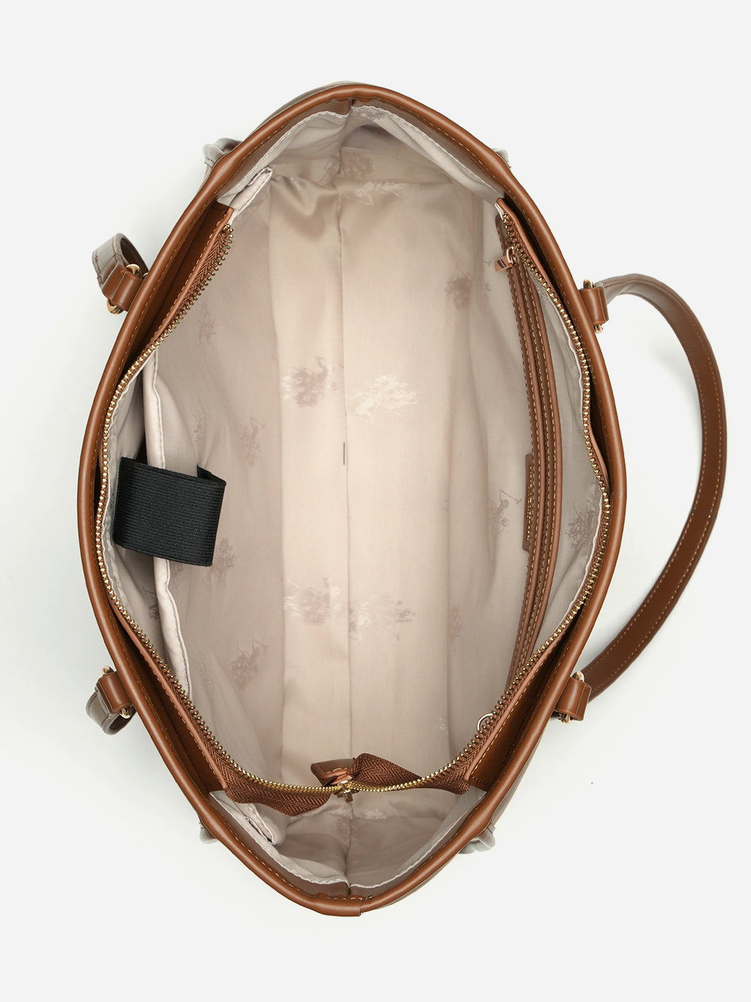Millie 2.0 Tote Bag Light Brown - U.S. Polo Assn. India | Large