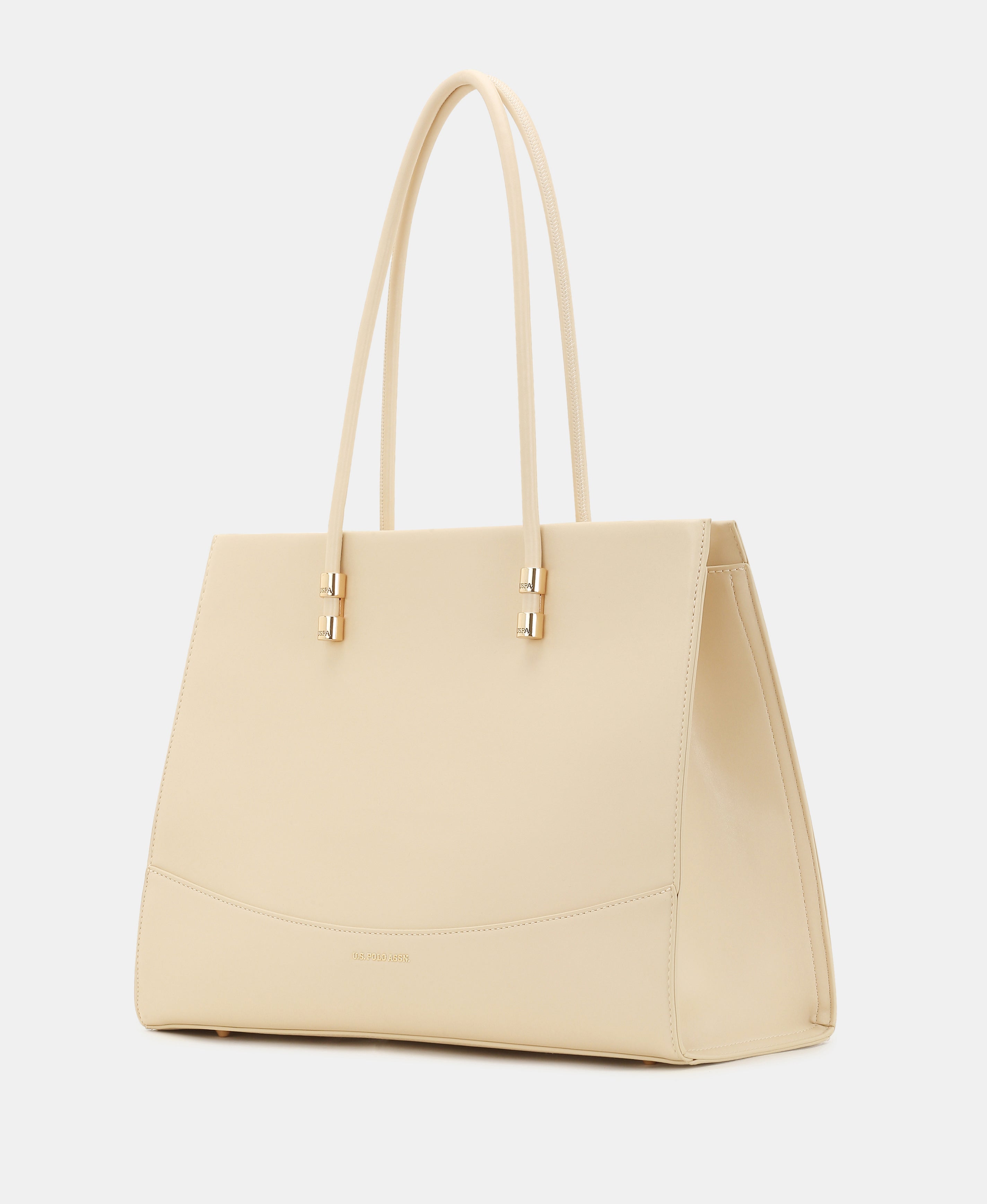 Bella 2.0 Tote Bag Beige - U.S. Polo Assn. India | Large