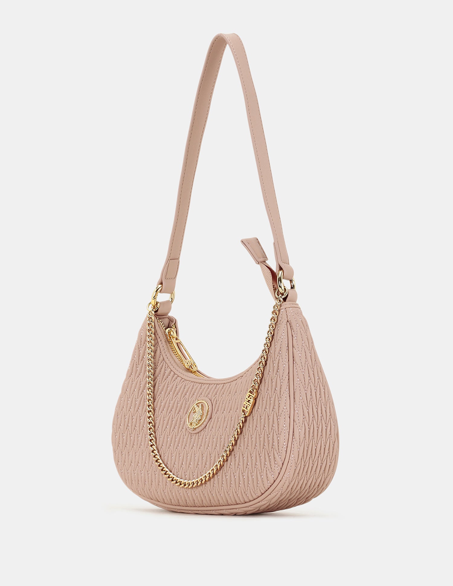 Women Vera Shoulder Bag Nude - U.S. POLO ASSN. | Large