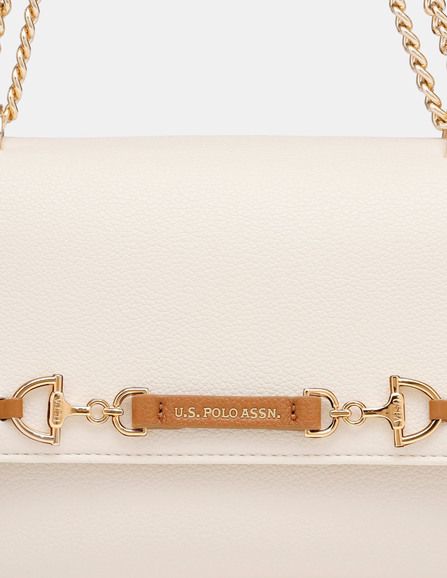 Women Cali Solid Crossbody Bag White - U.S. Polo Assn. India | Large