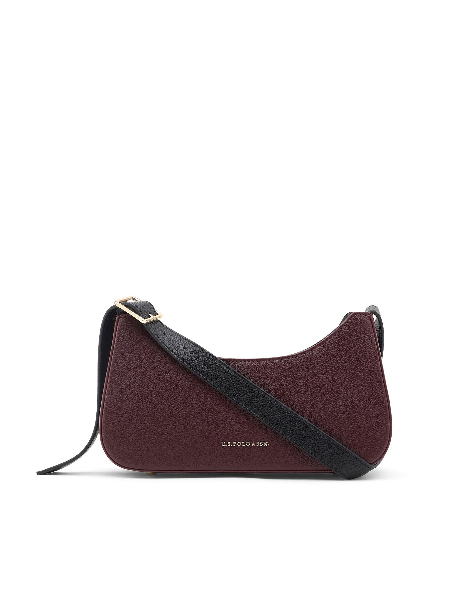 Caramel Shoulder Bag Burgundy - U.S. Polo Assn. India | Large