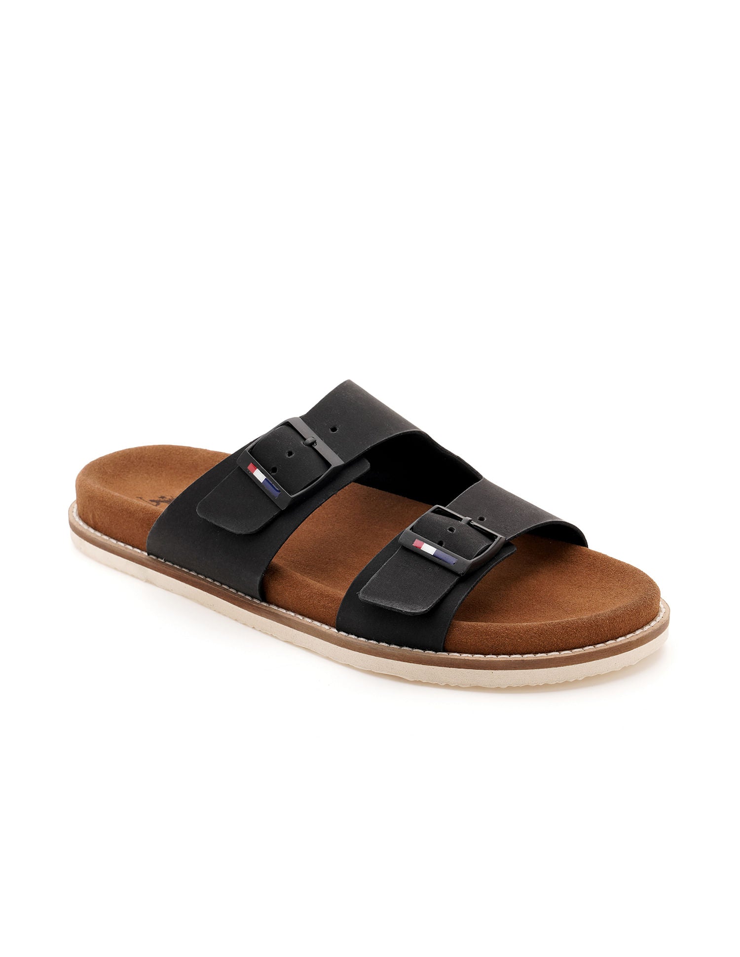 Buckle Strap Mendy Sandals Black - U.S. Polo Assn. India | Large