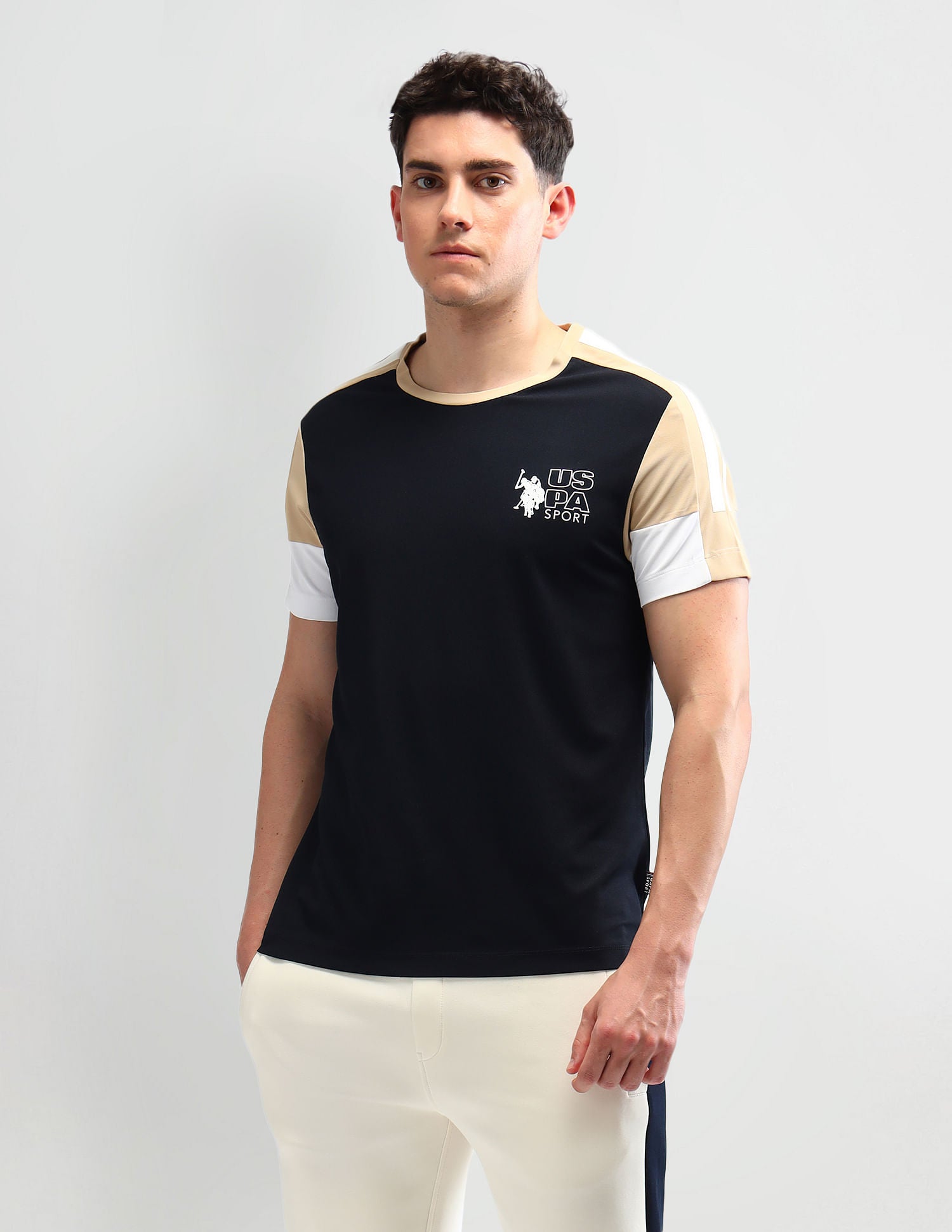 Slim Fit Brand Printed T-Shirt