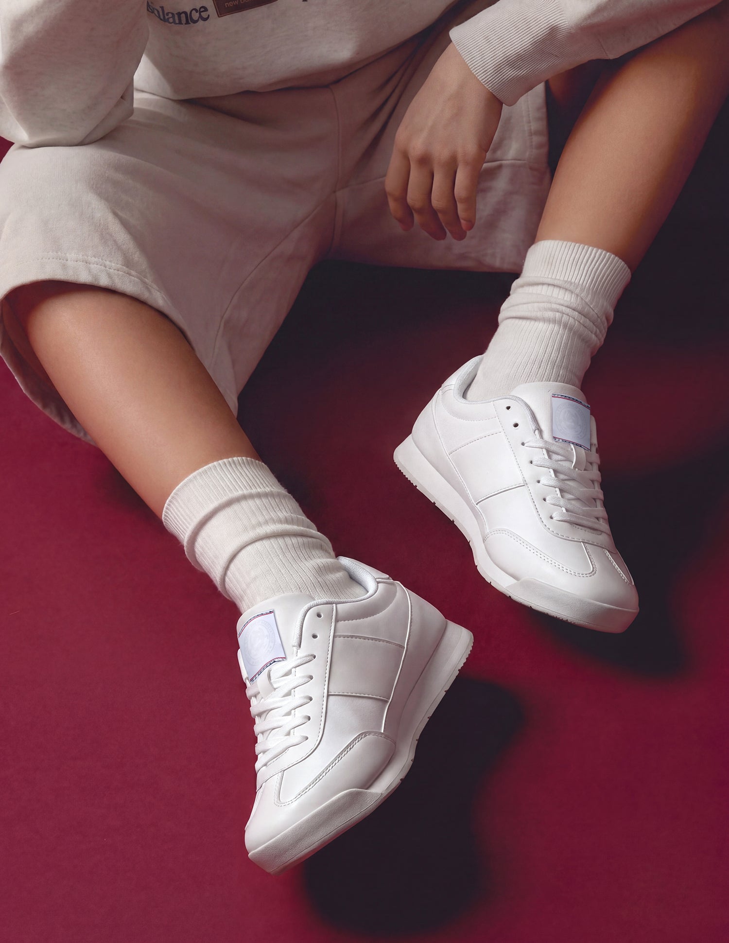 Round Toe Lace Ups Gallop Sneakers