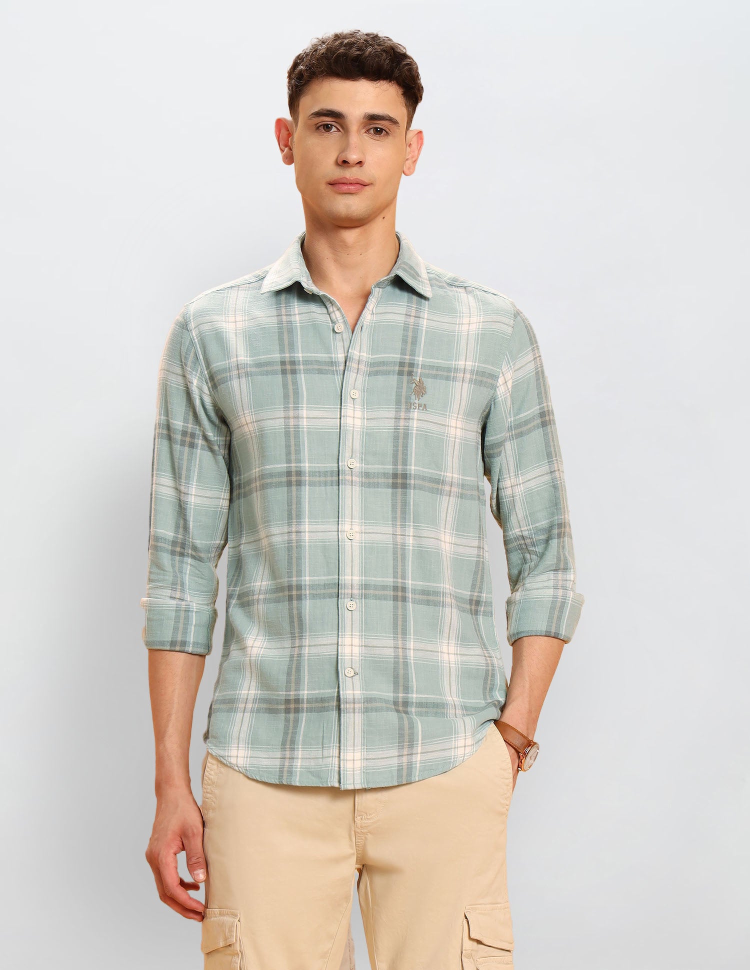 Legend Of Horseshoe Tartan Checked Shirt