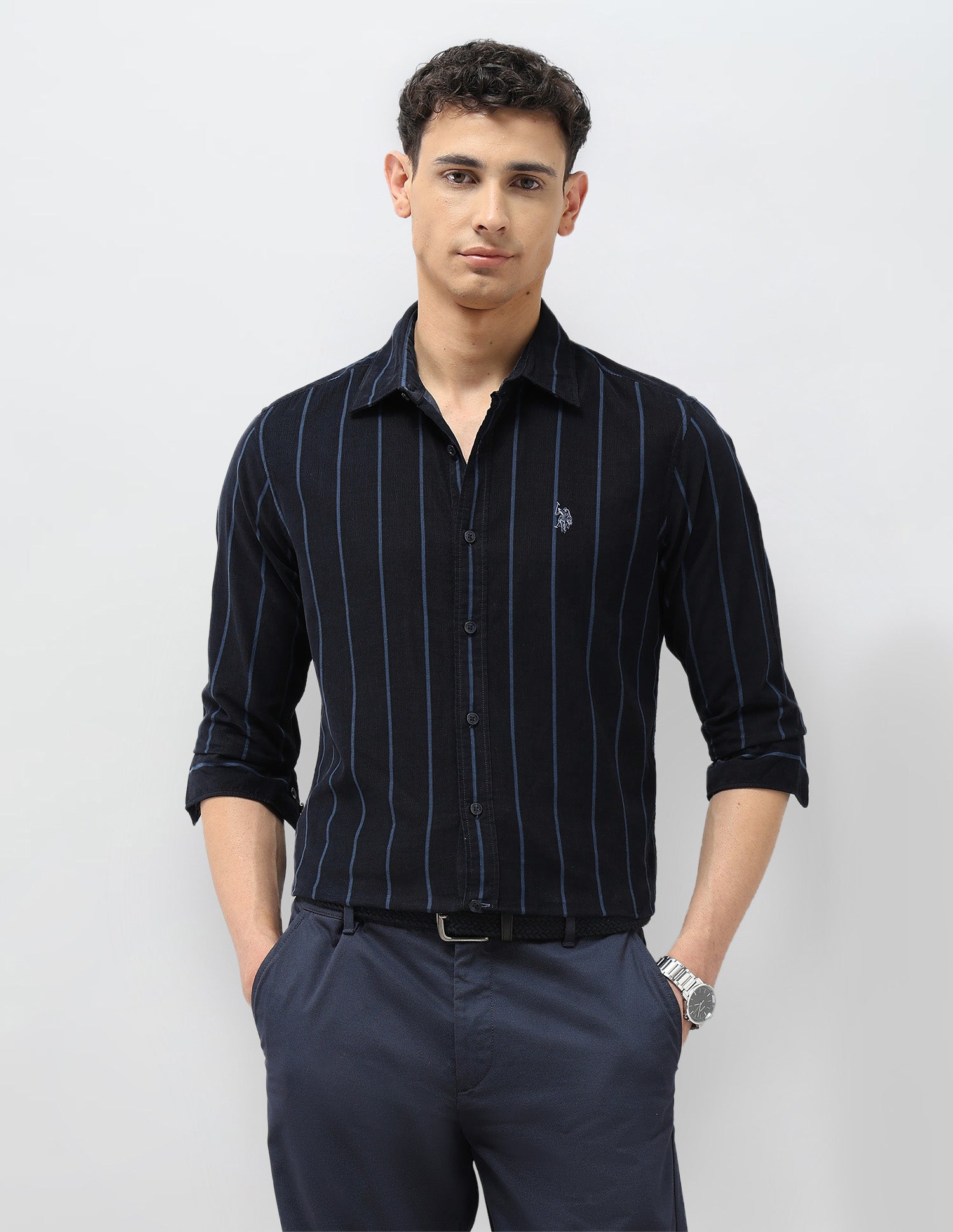 Corduroy Tailored Fit Shirt