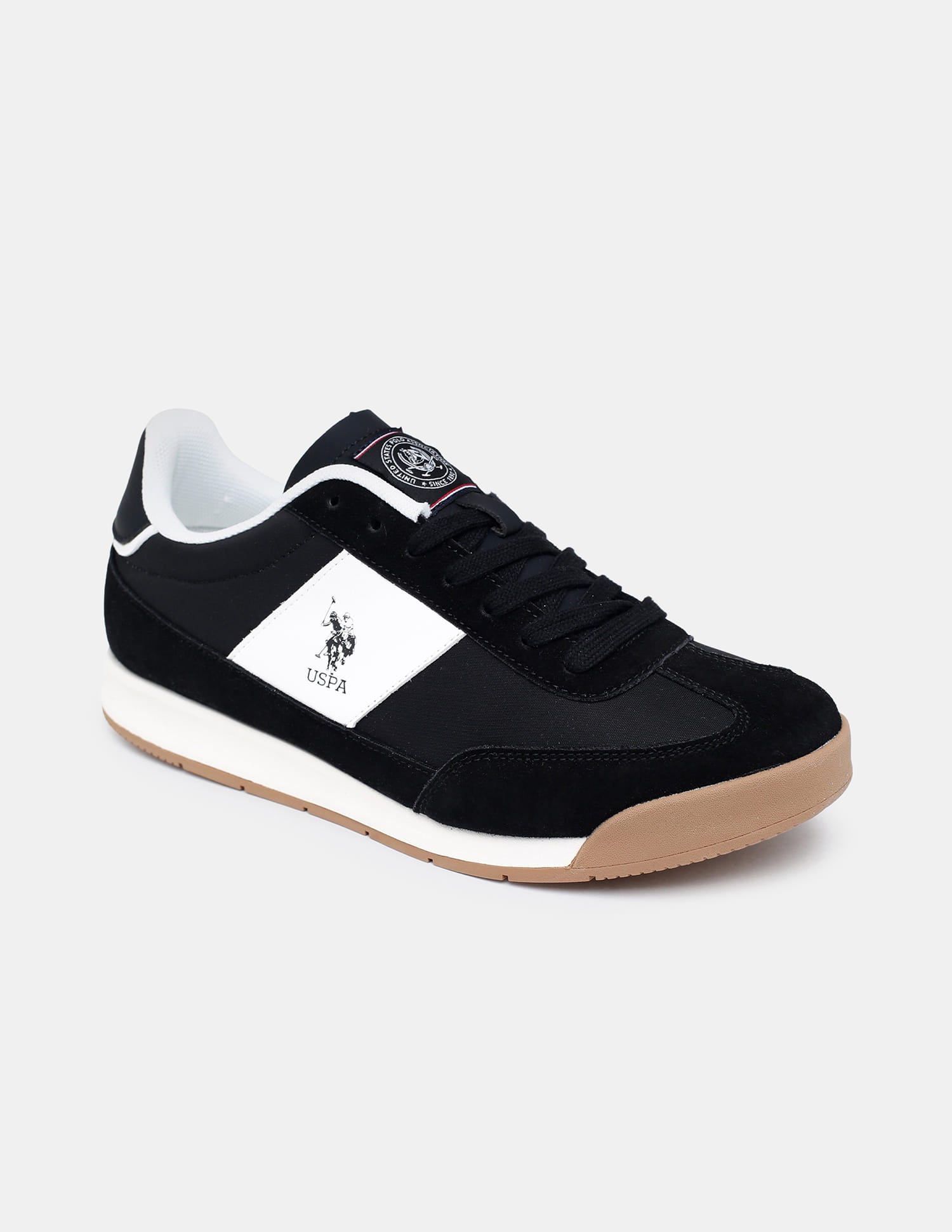 Colour Blocked Lace Ups Gallop Sneakers