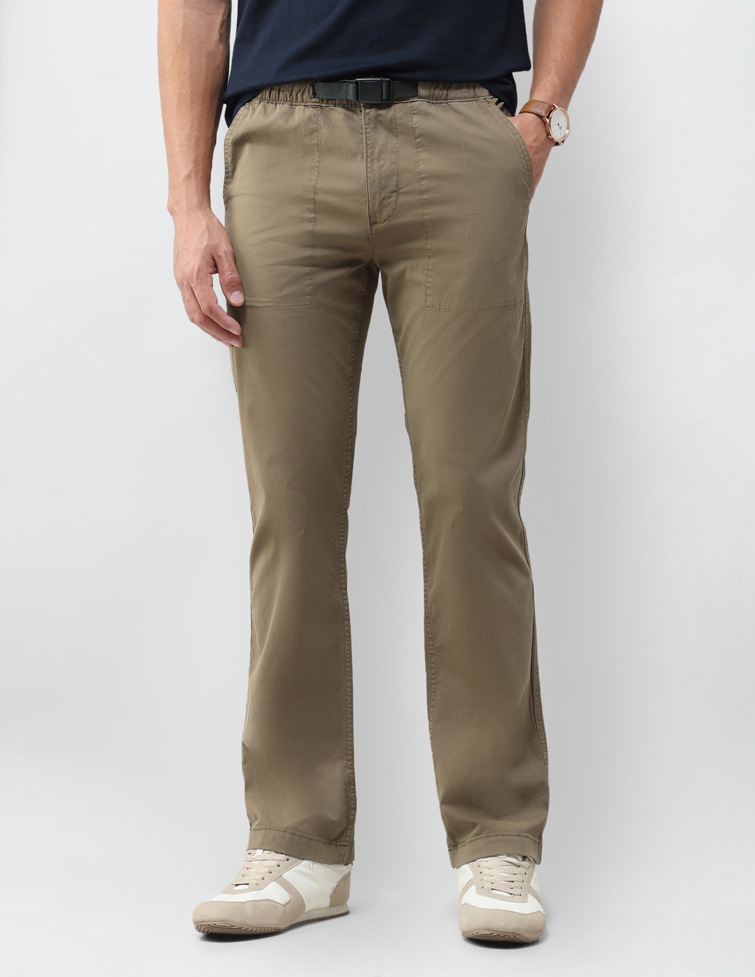 Twill Harold Slim Straight Fit Trousers