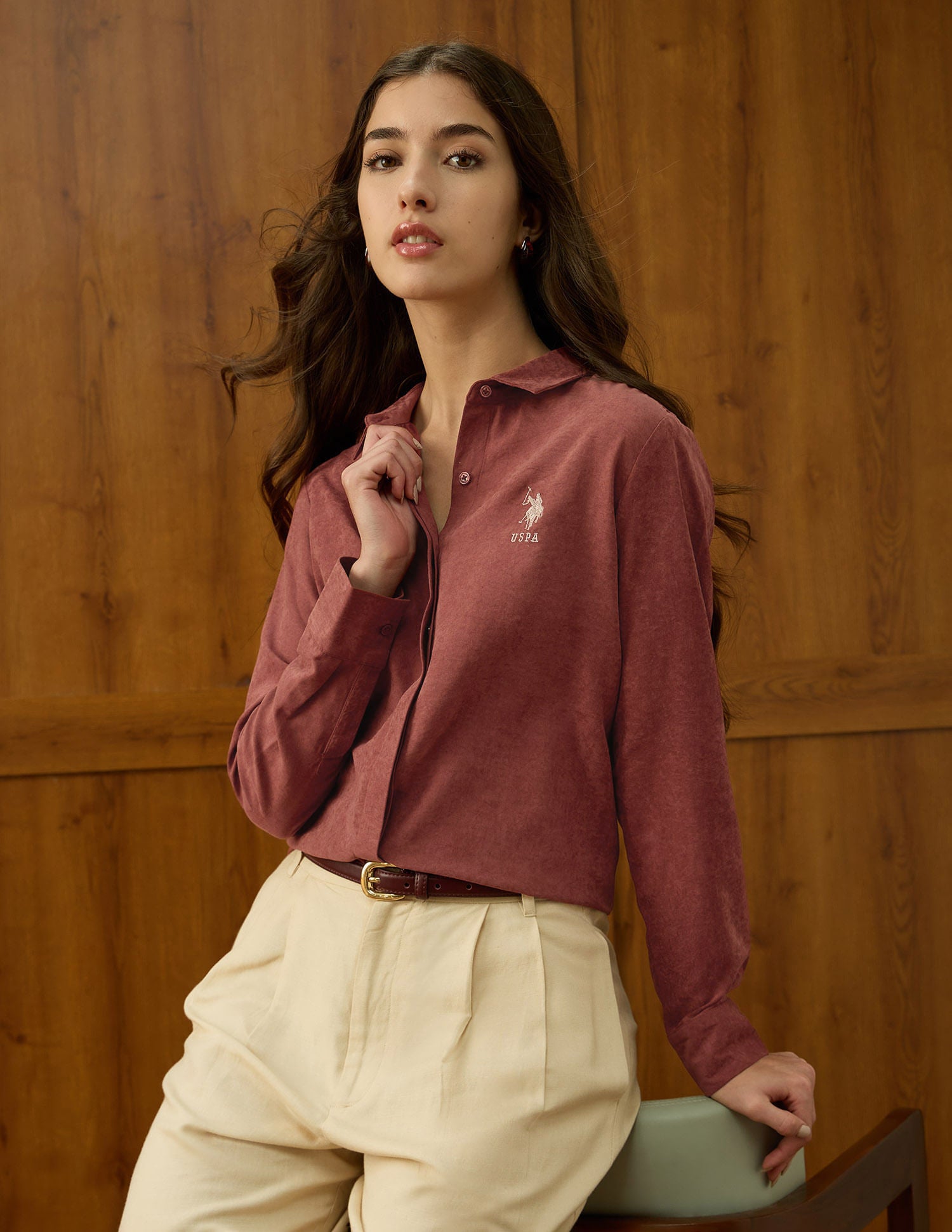 Regular Fit Solid Shirt