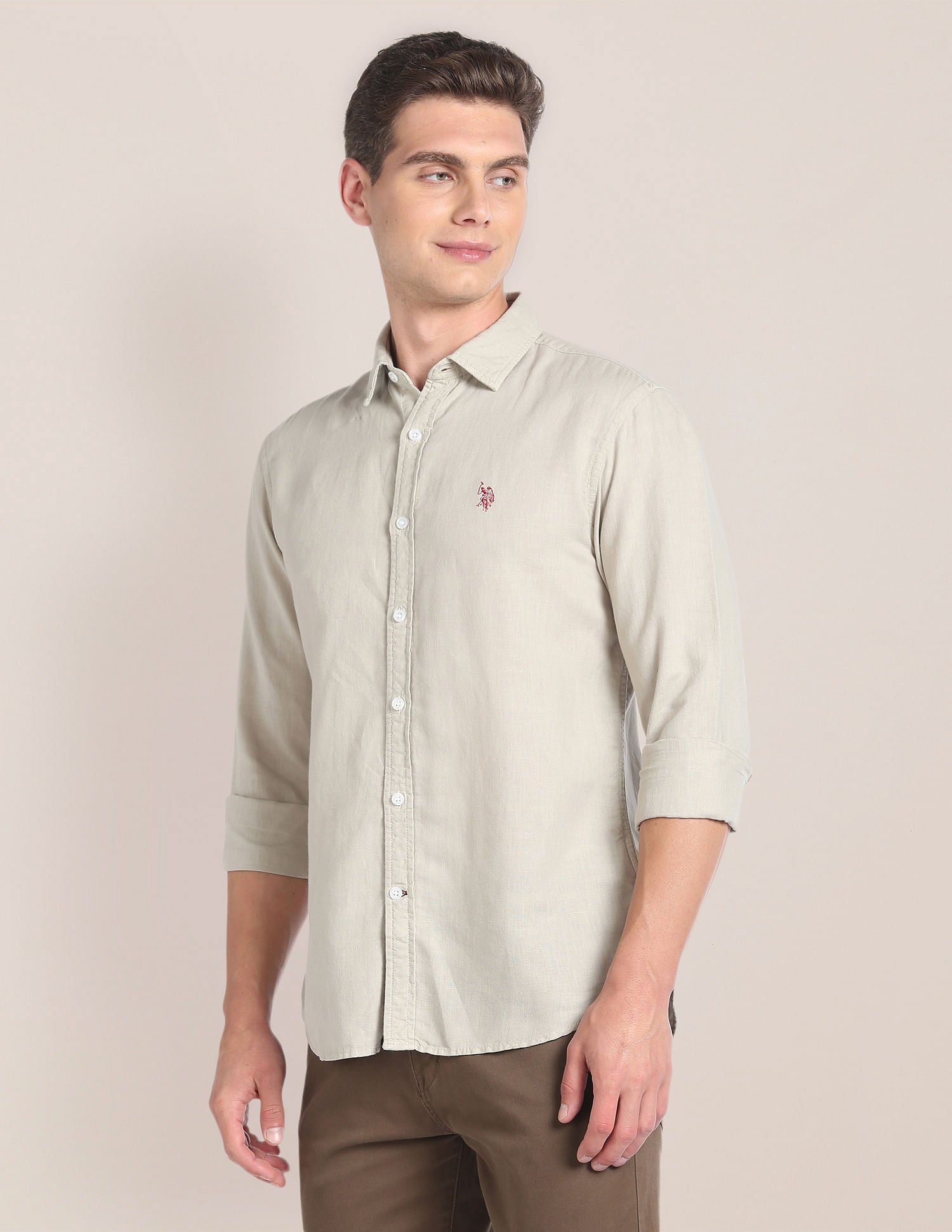 Linen Tailored Fit Shirt