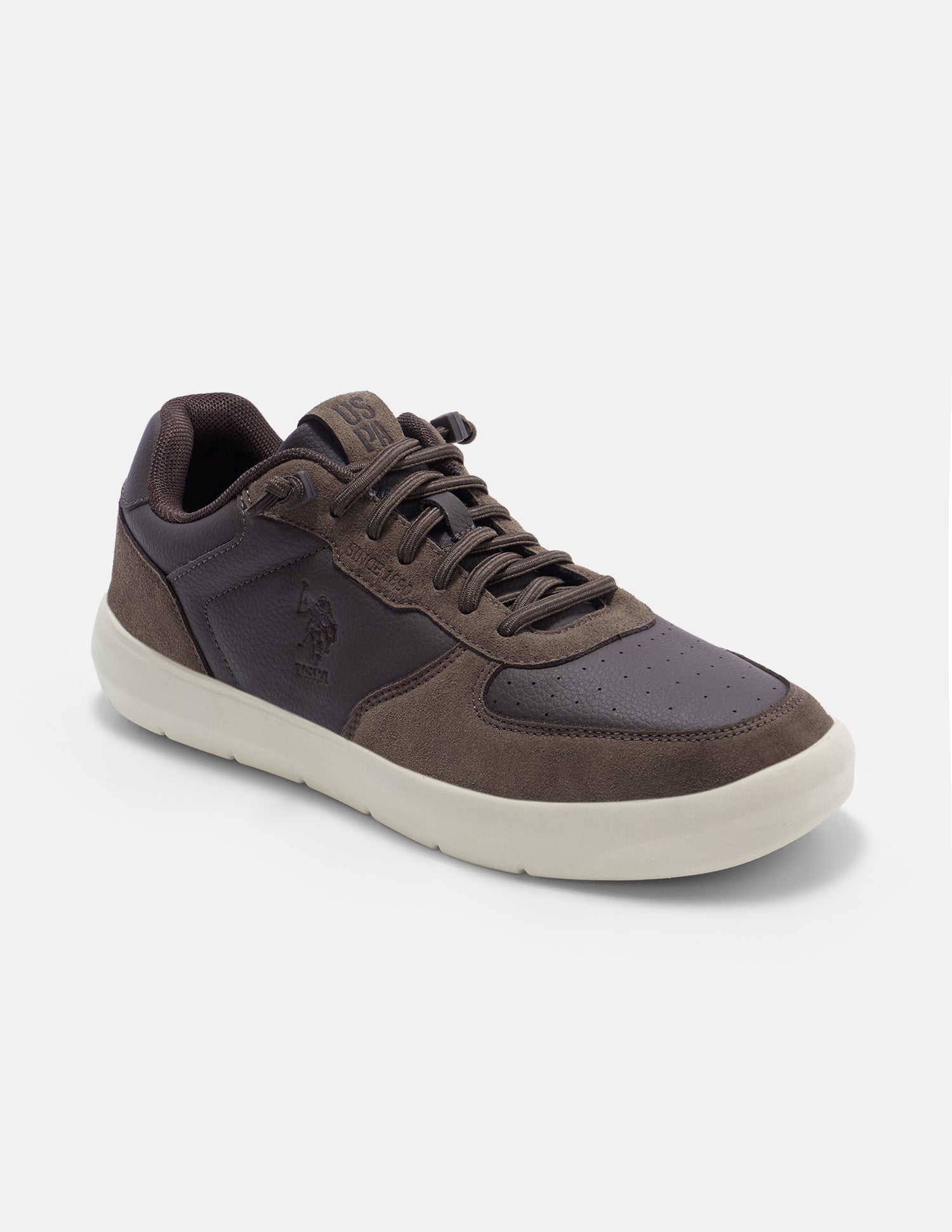 Colour Blocked Eazor Sneakers Brown - U.S. Polo Assn. India | Large