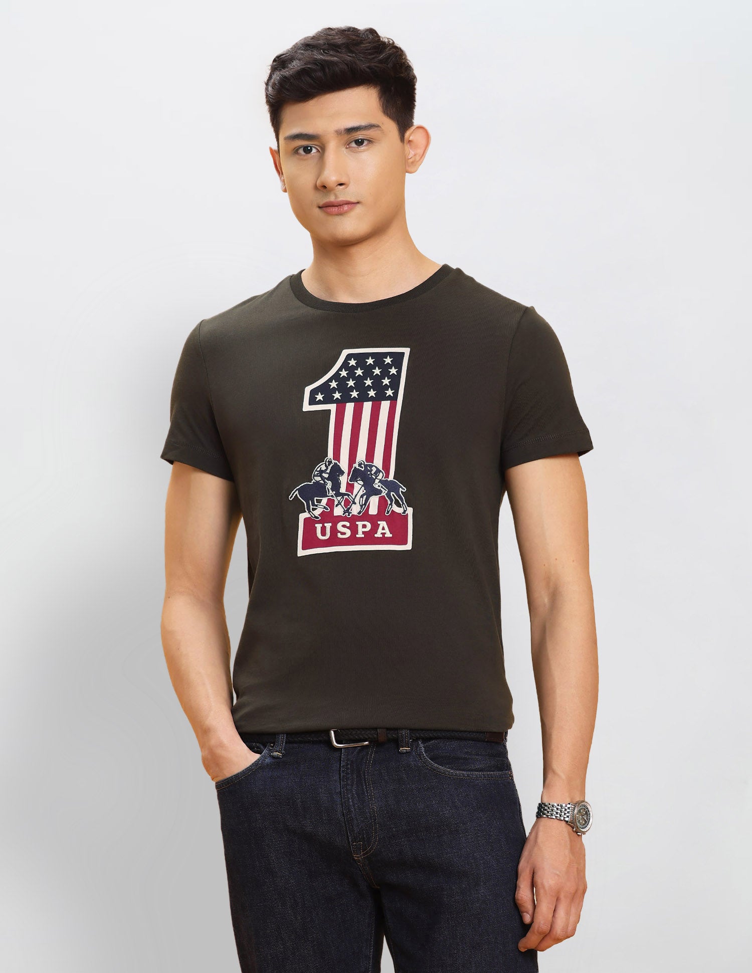 Graphic Printed Regular Fit T Shirt