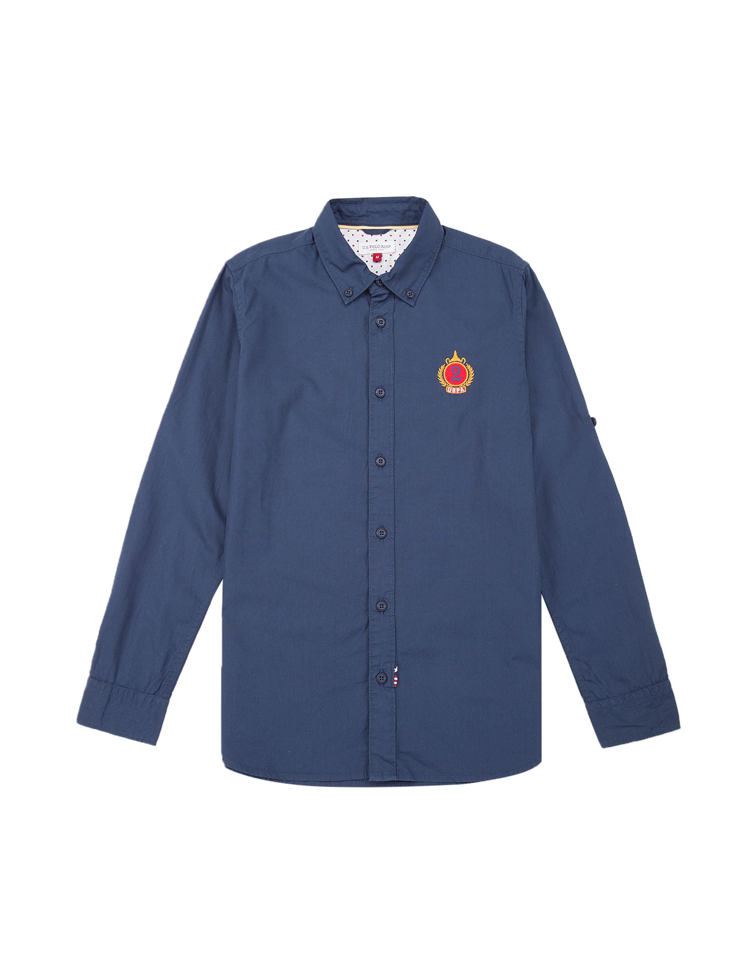Boys Button Down Regular Fit Shirt