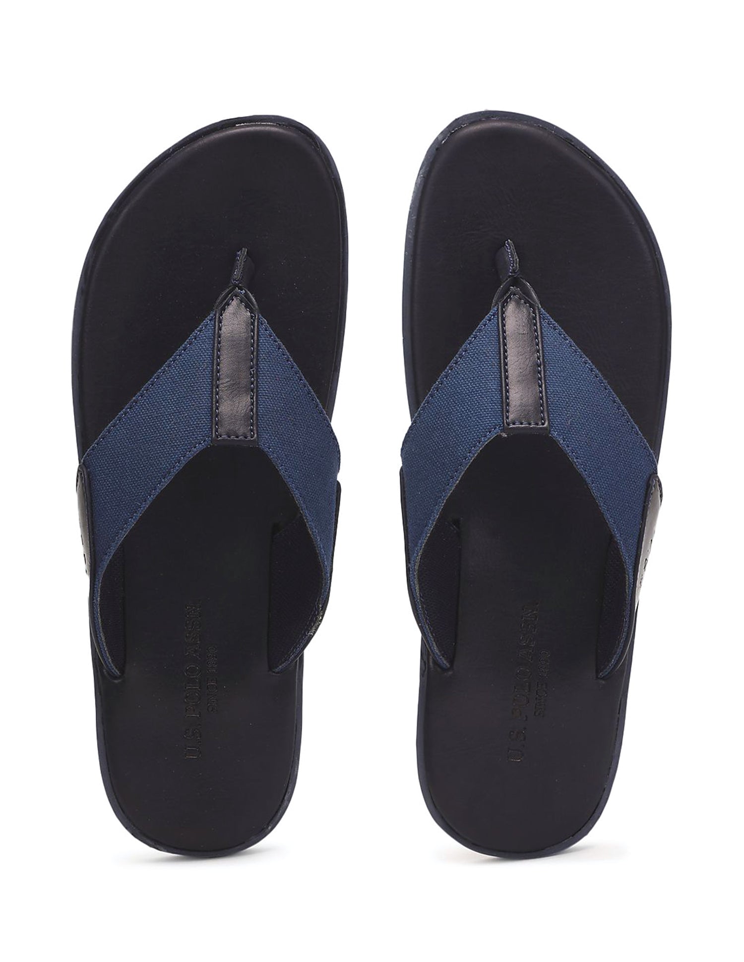 Men Panelled V-Strap Barrio Sandals