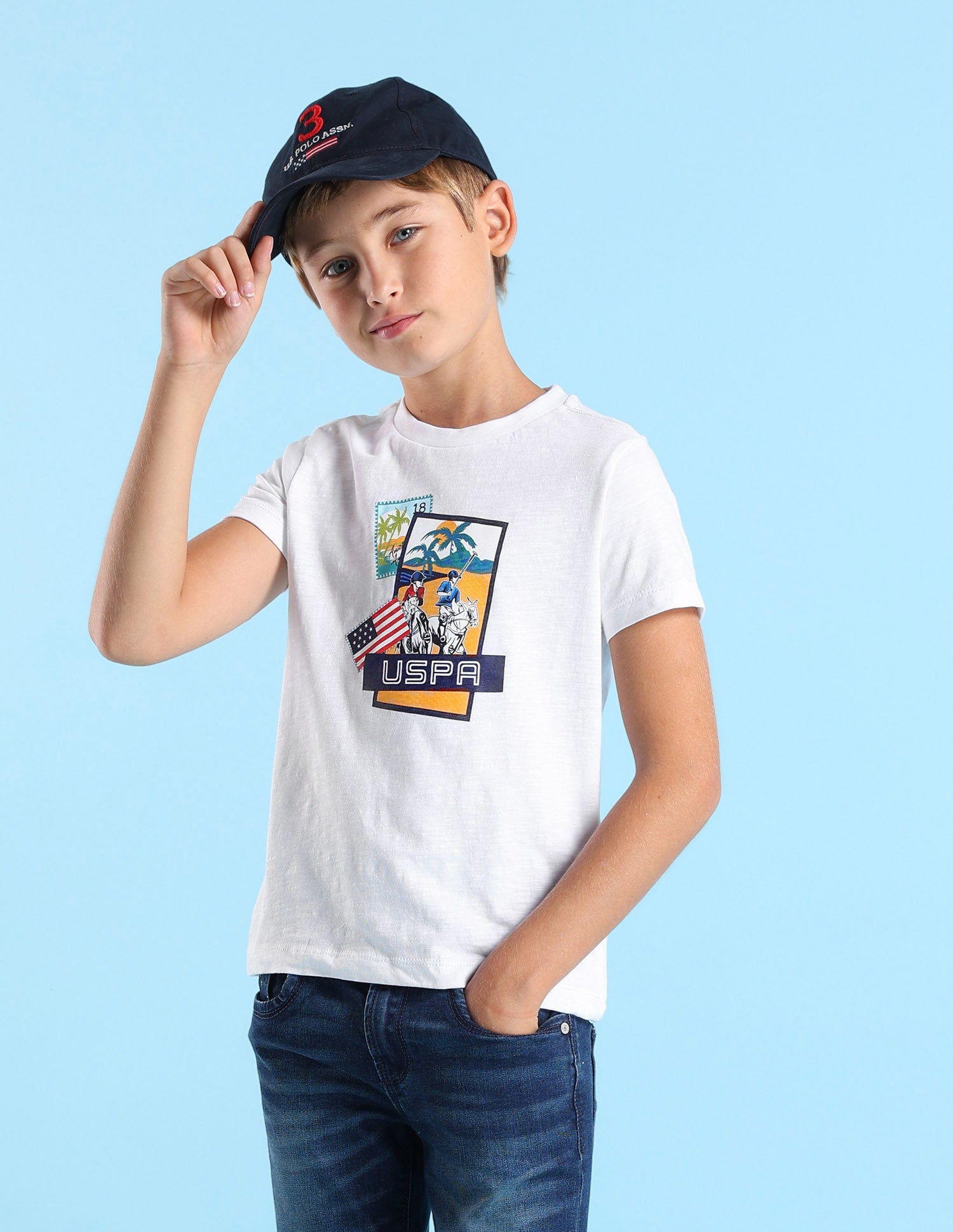 Boys Graphic Regular Fit T-Shirt