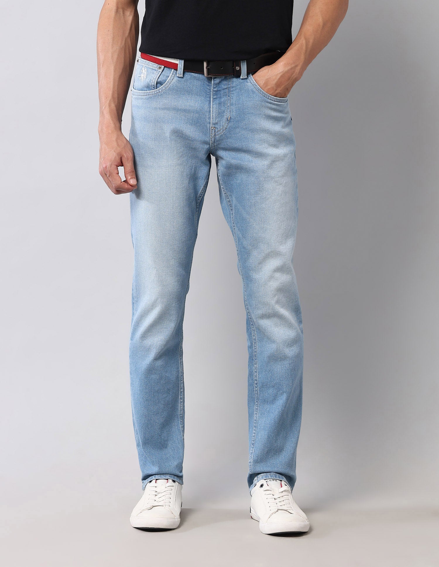 Brandon Slim Tapered Fit Blue Vintage Jeans