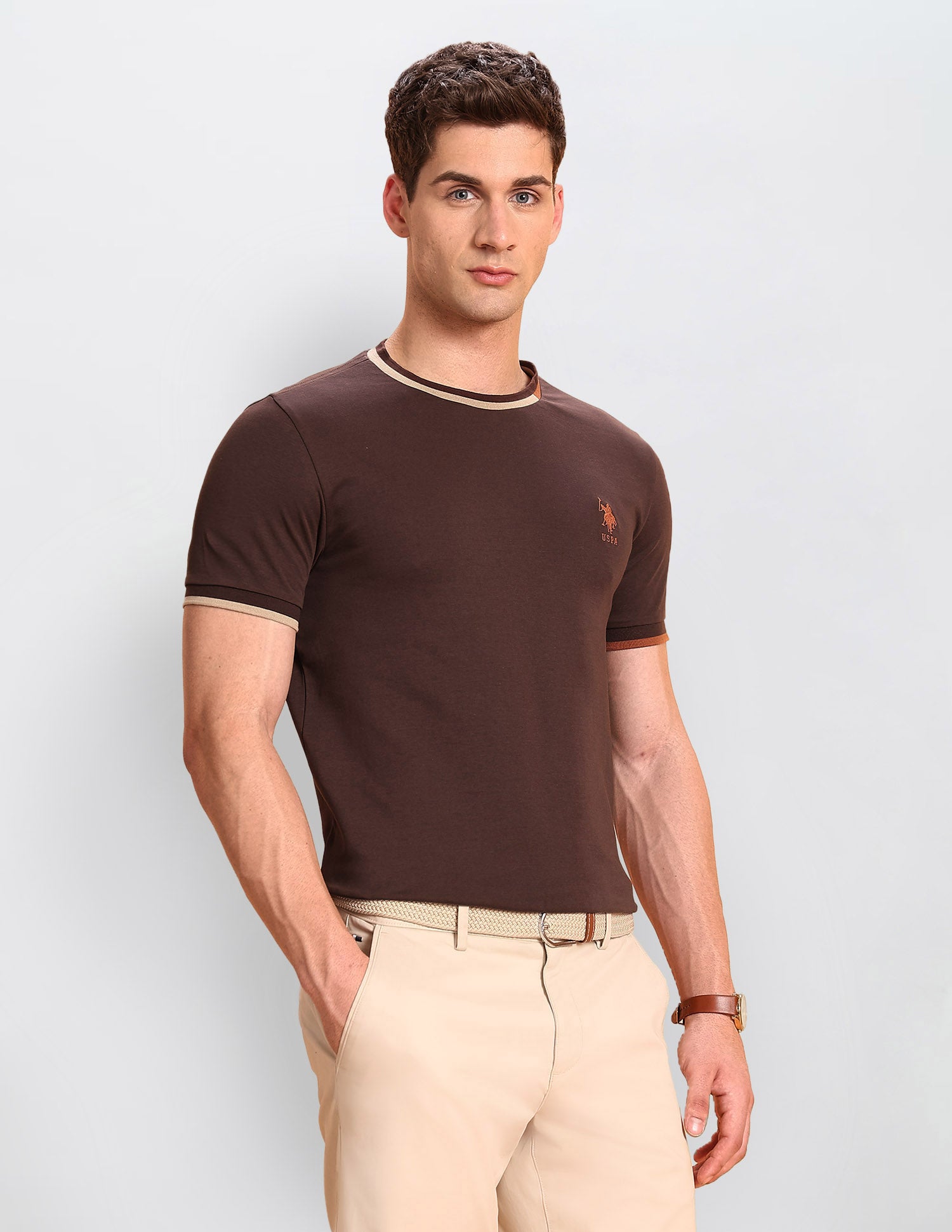 Solid Slim Fit T-Shirt