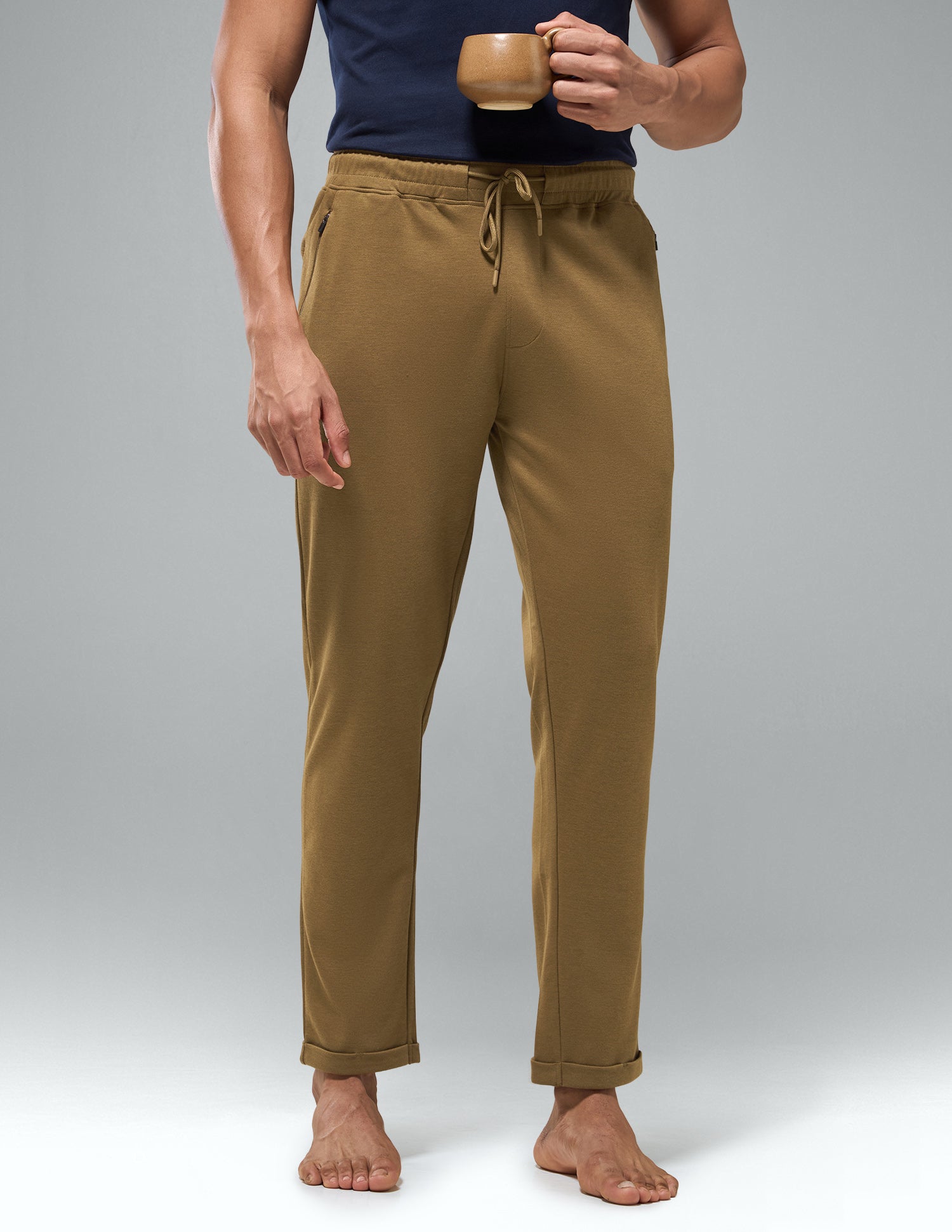 Terry Cotton Heavyweight OR012 Track Pants Breen - U.S. Polo Assn. India | Large
