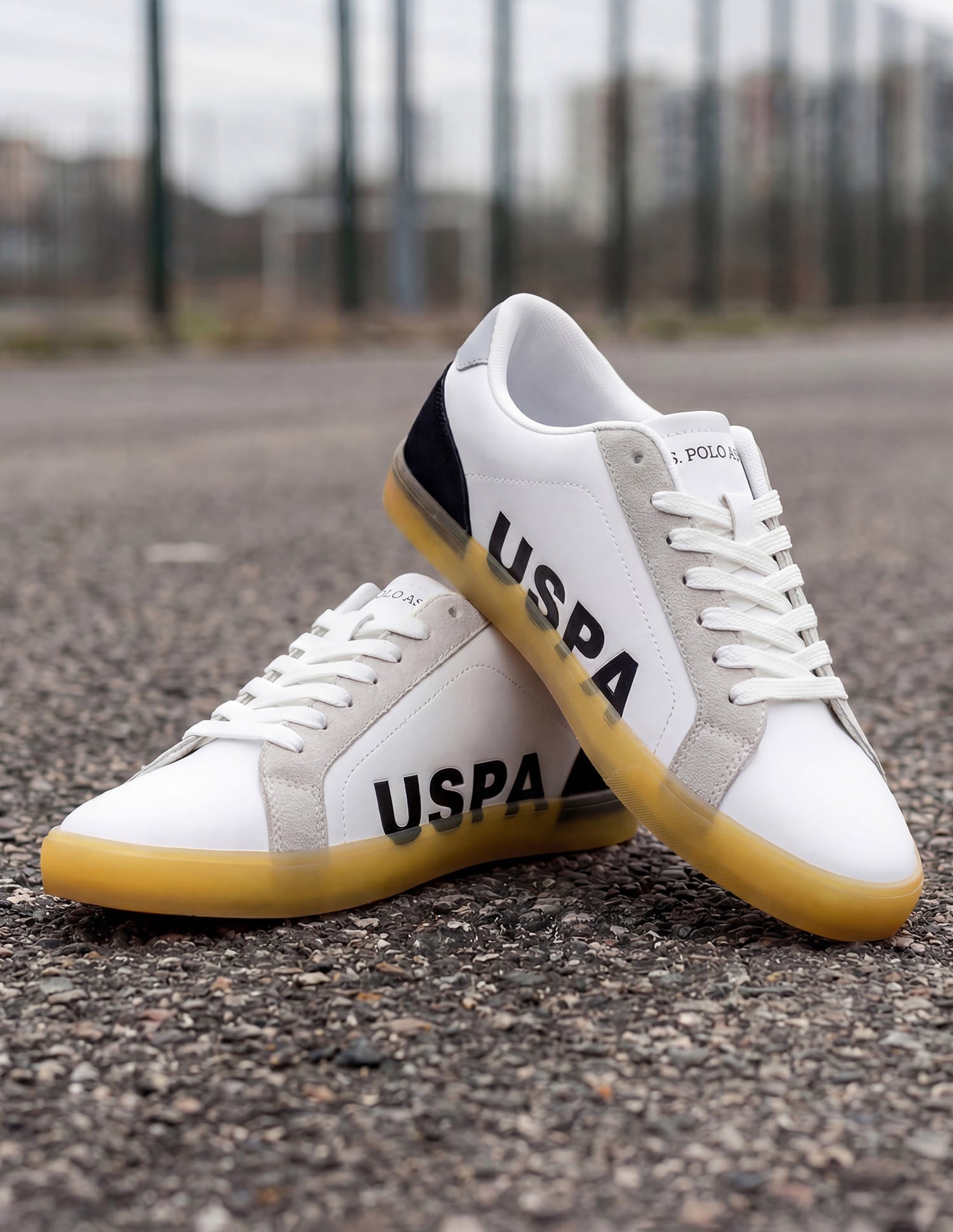 Men Ragnar Round Toe Sneakers White - U.S. Polo Assn. India | Large