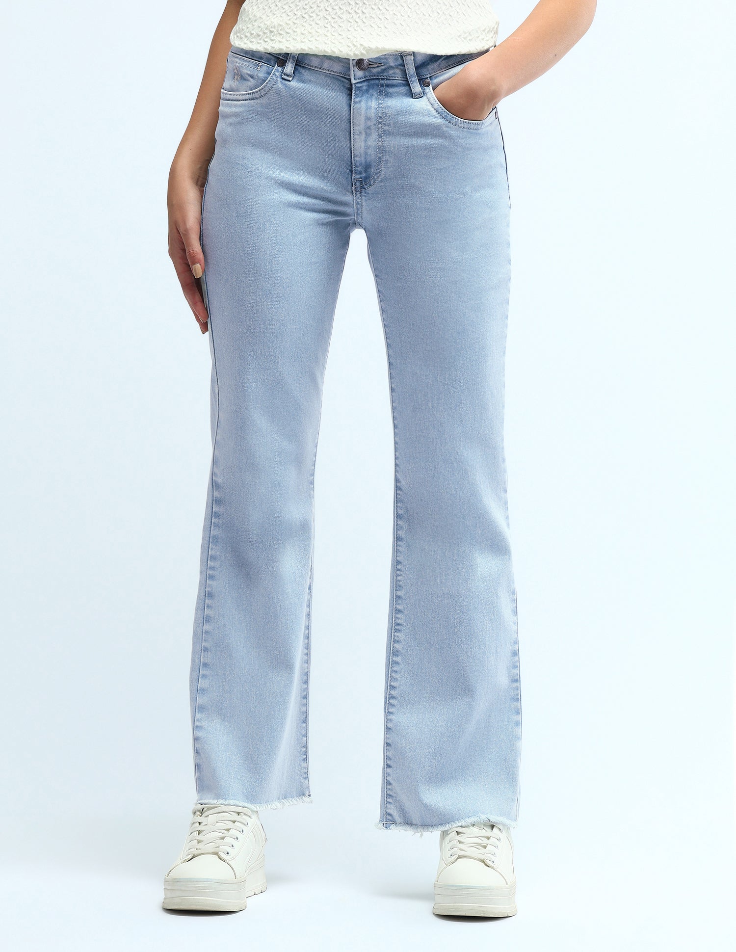 Mid Rise Regular Bootcut Jeans