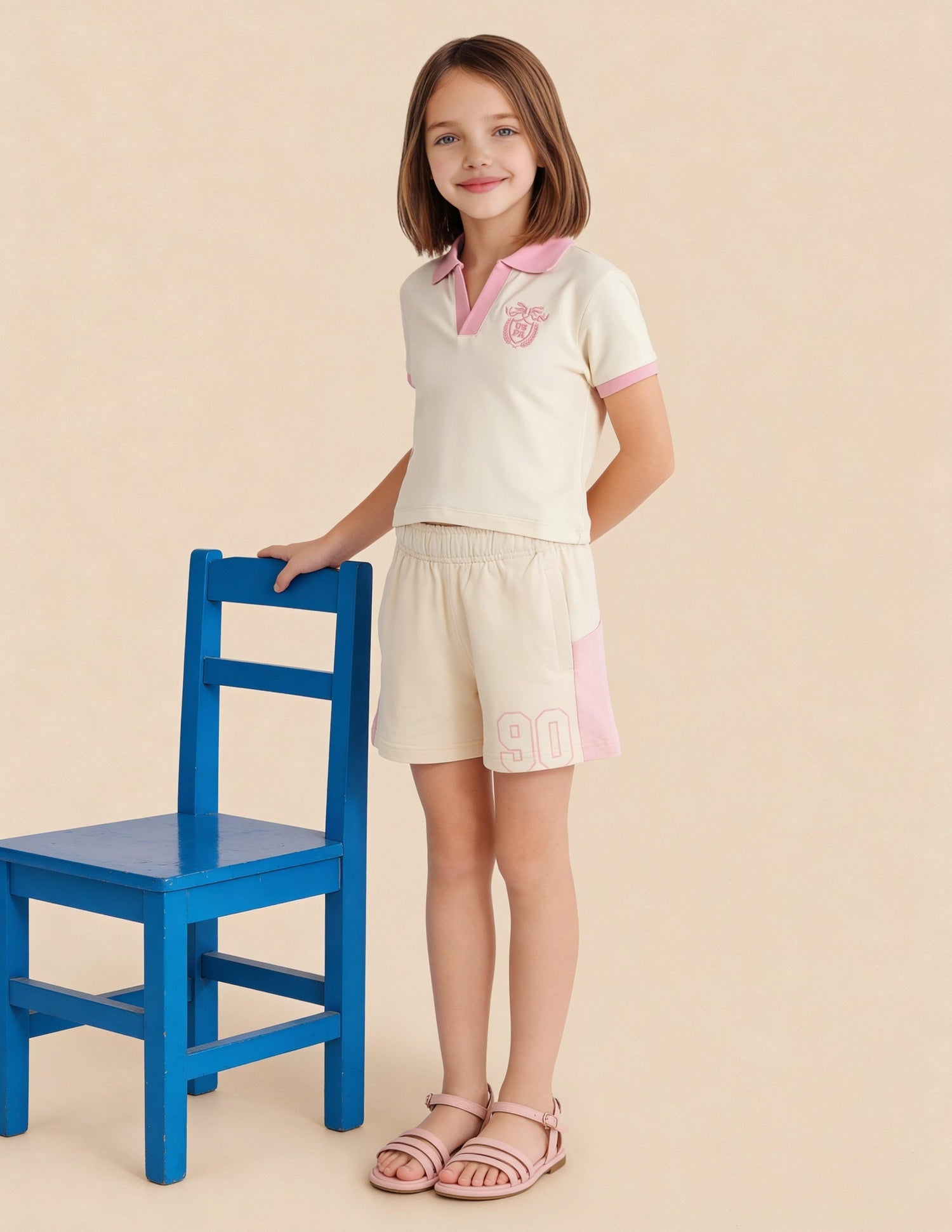 Colour Blocked Comfort Fit Shorts