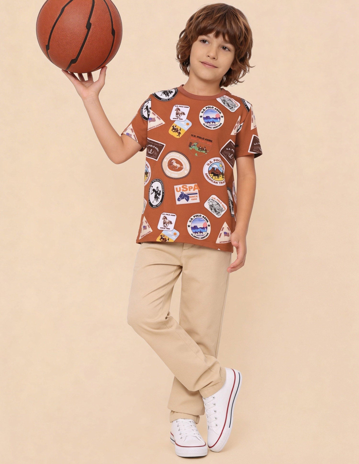 Graphic Brand Printed Regular Fit T-Shirt