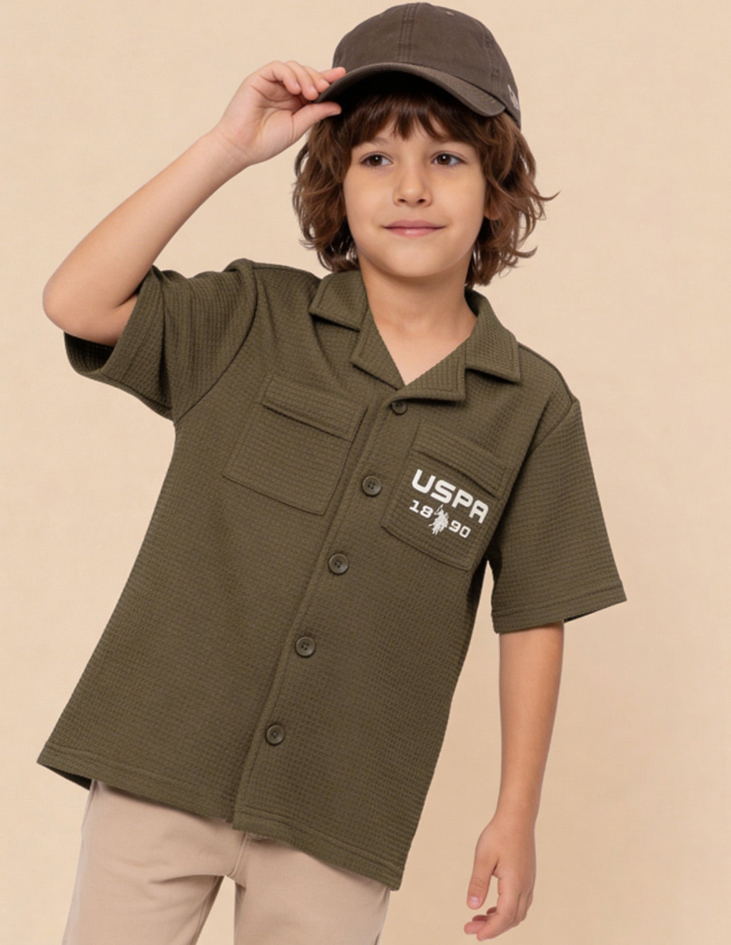 Textured Knitted Shirt