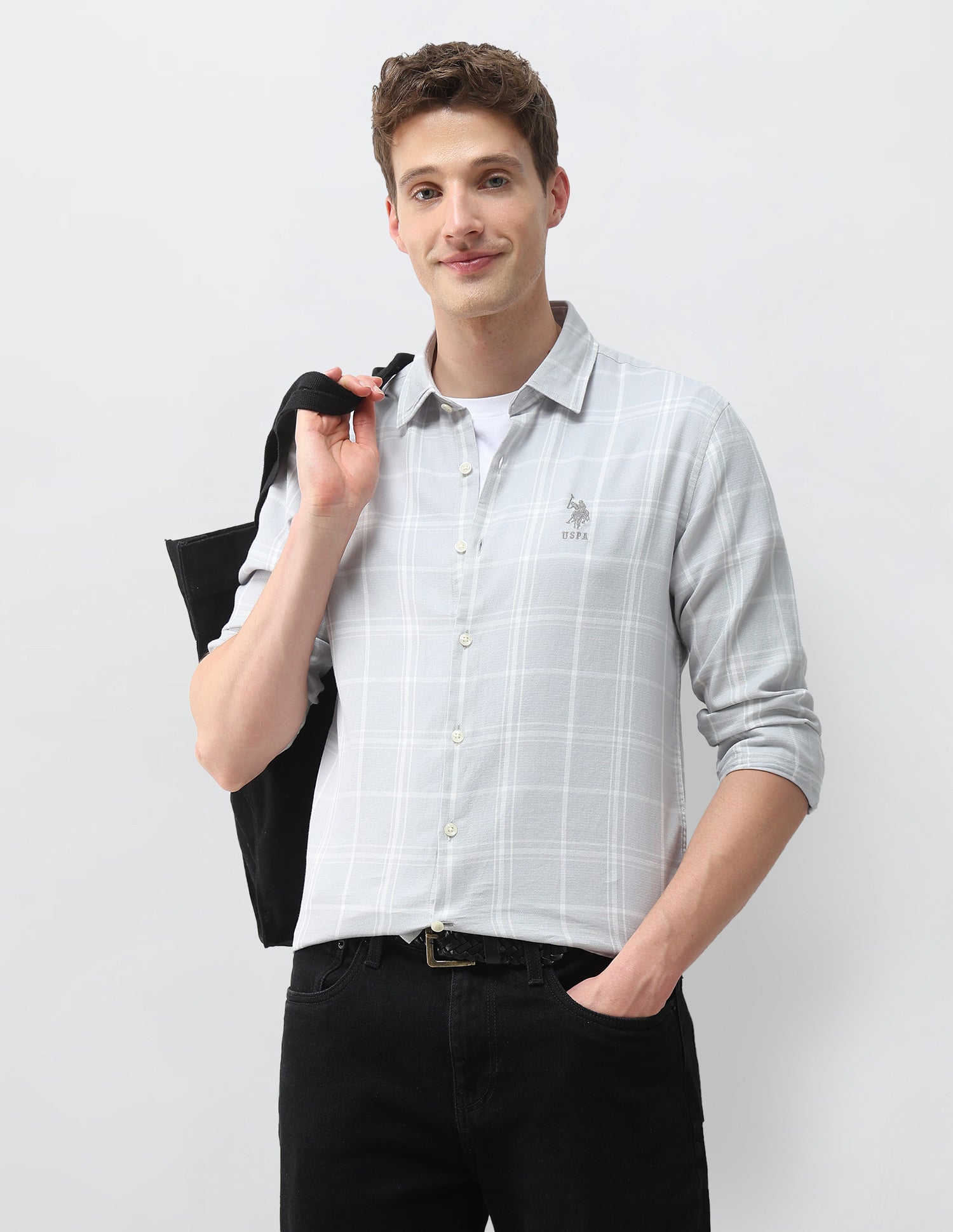 Tartan Checked Dobby Shirt