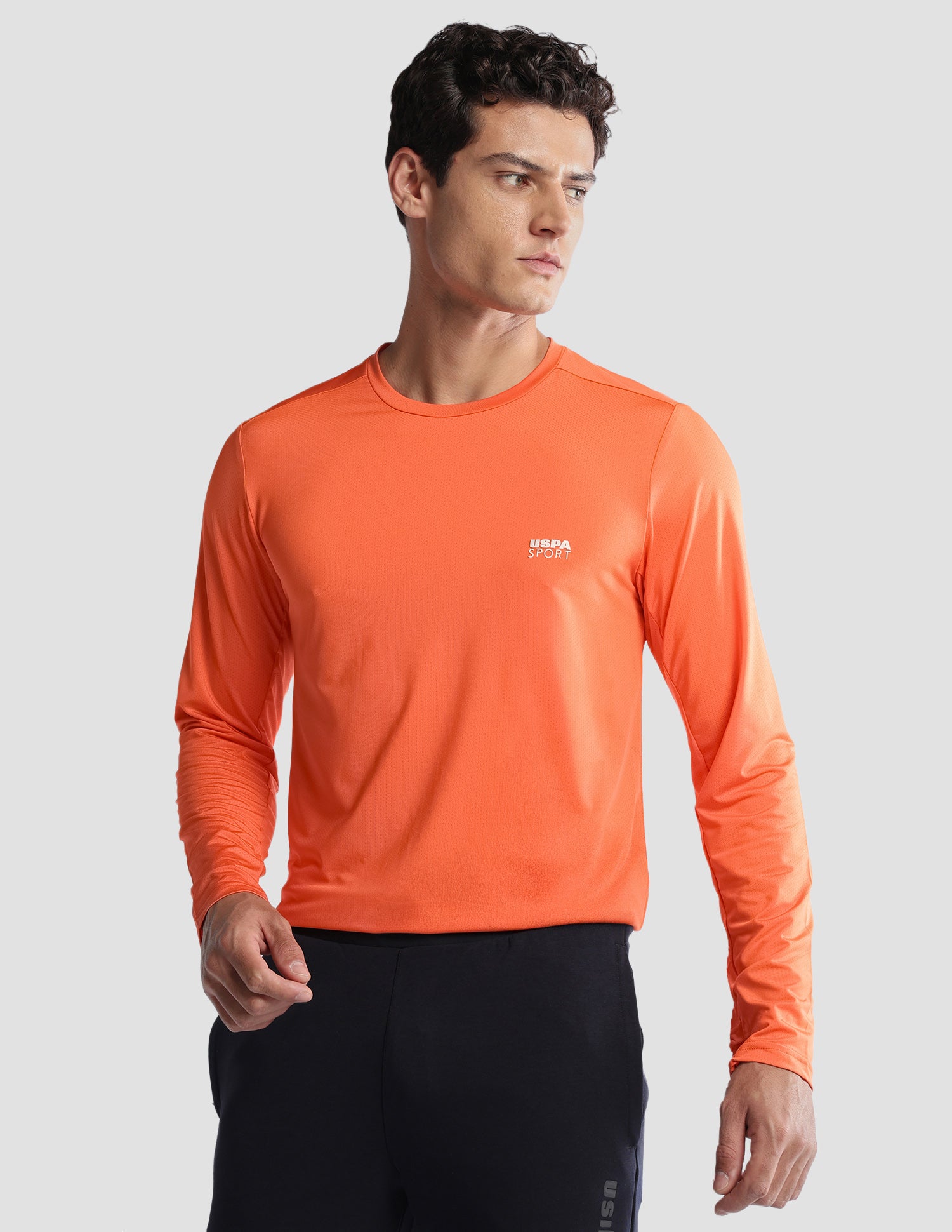 Solid Regular Fit Active T-Shirt