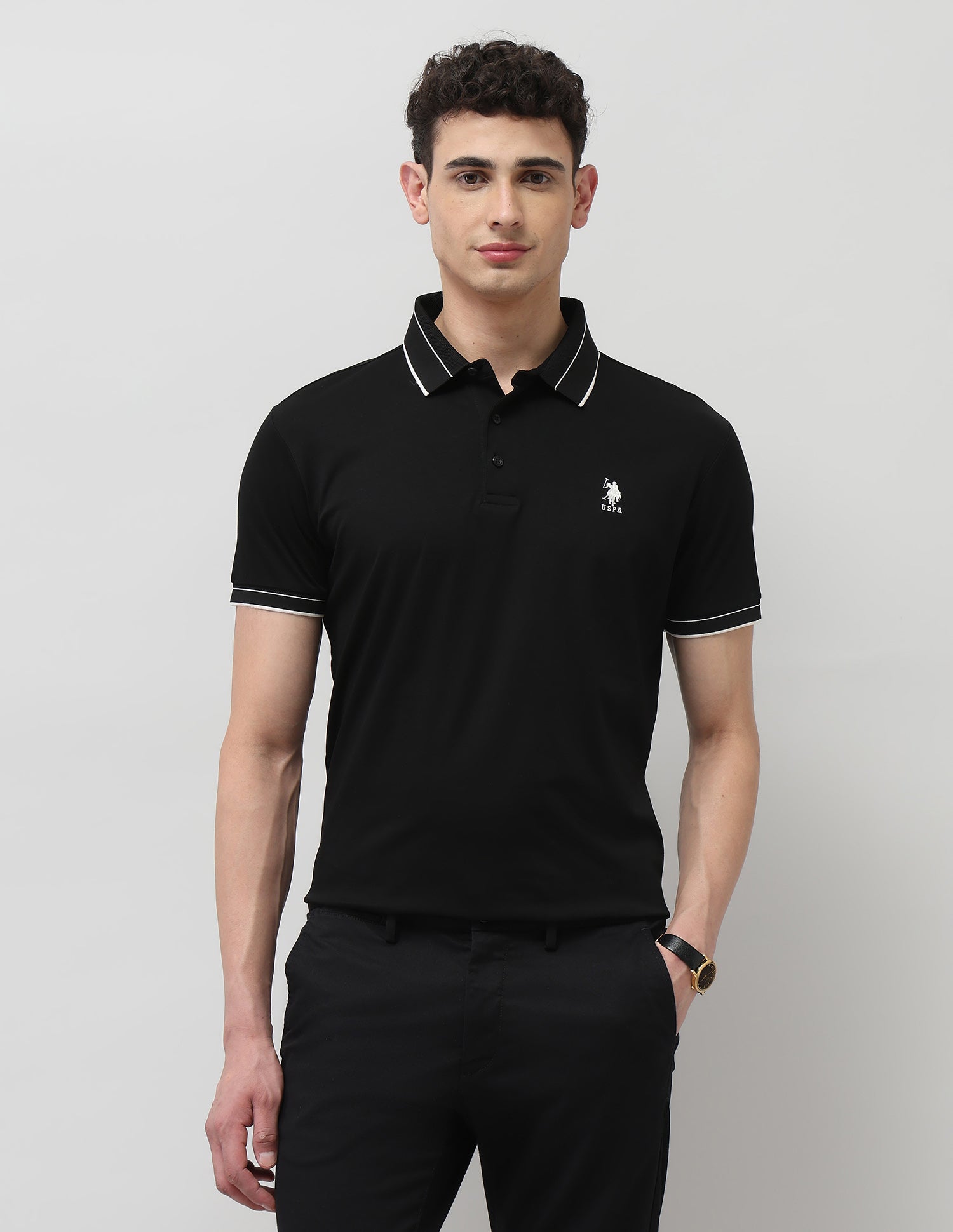 Regular Fit Pure Cotton Polo Shirt