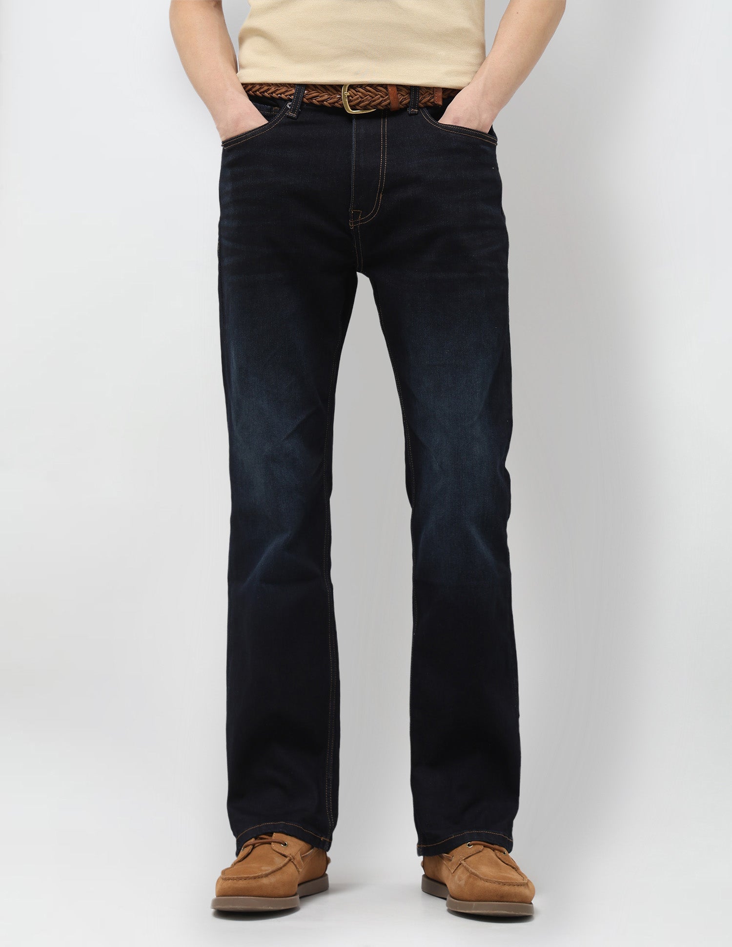 Connor Bootcut Blue Jeans