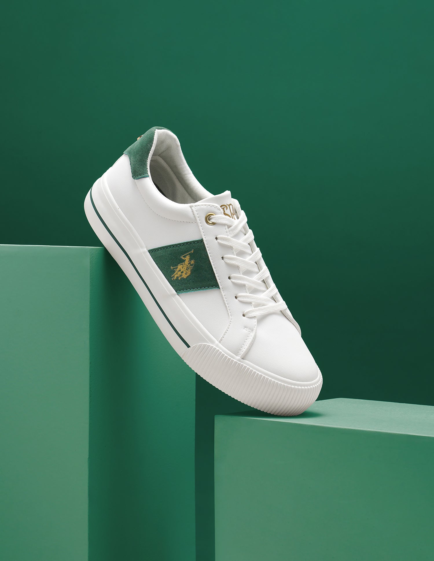 U.S. Polo Assn. Women Ronnie 3.0 Colourblocked Comfort Insole Sneakers