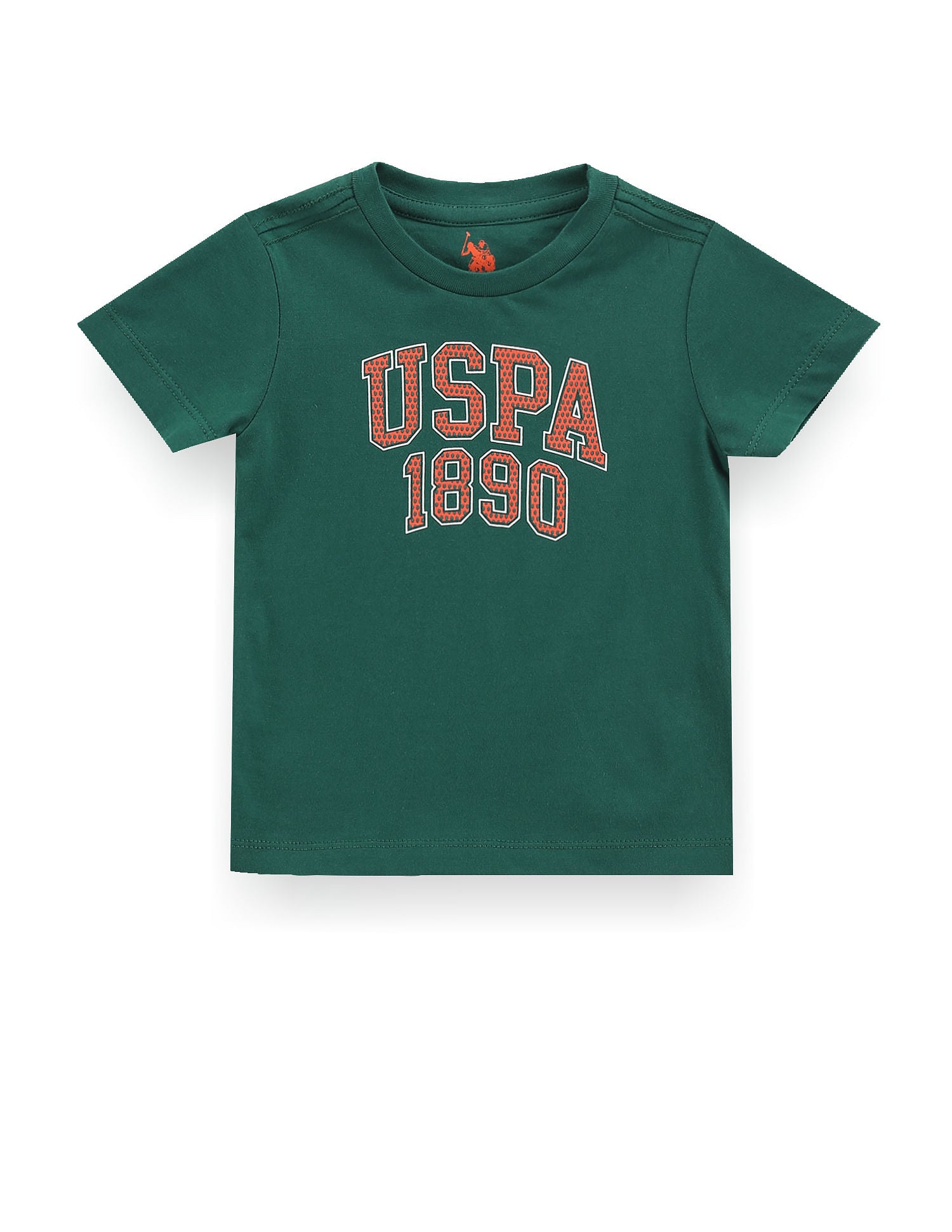 Boys Brand Print Cotton T-Shirt