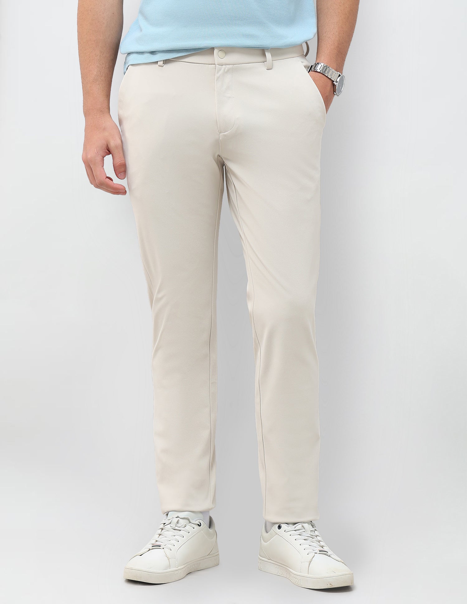 Knitted Denver Slim Fit Trousers